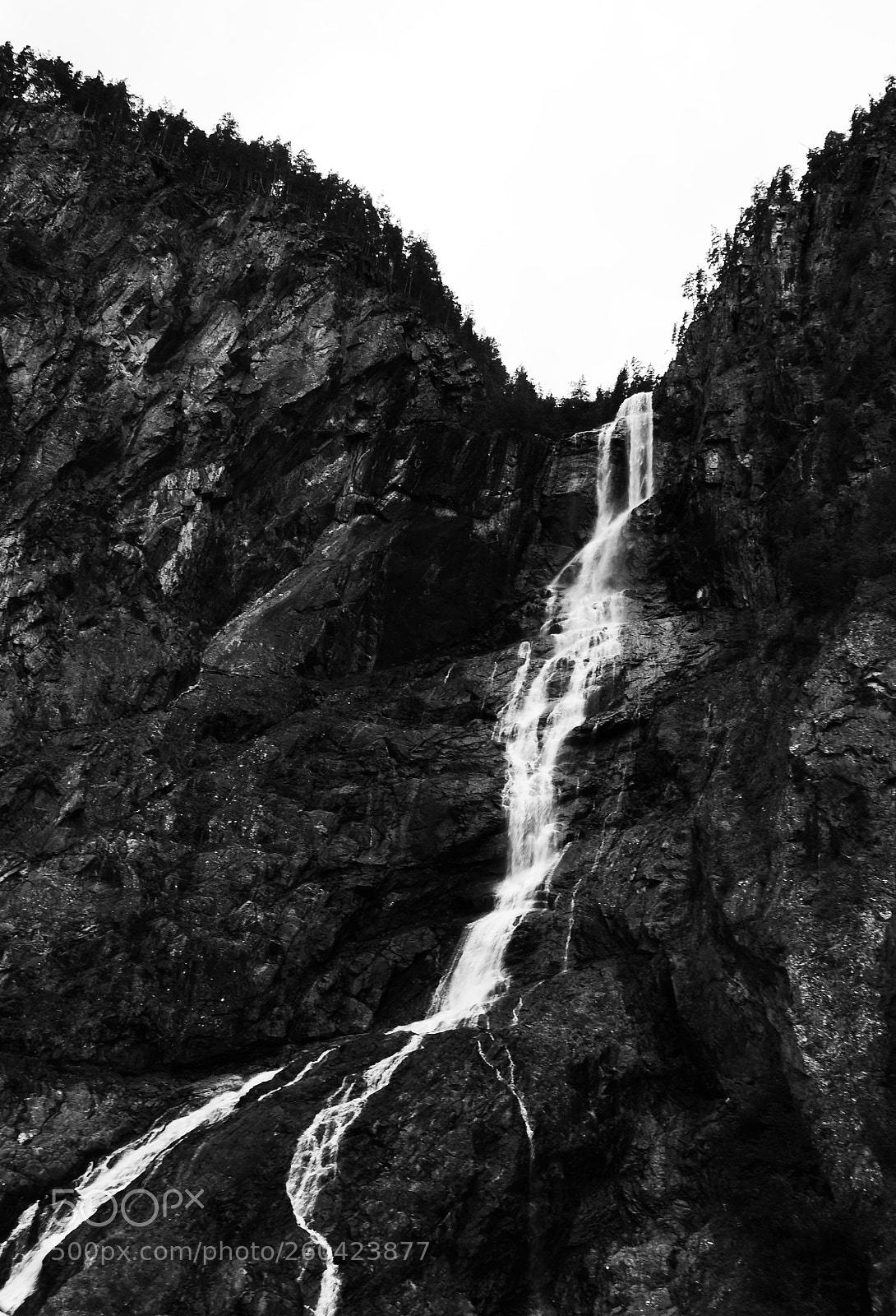 Nikon D5000 sample photo. Waterfall photography