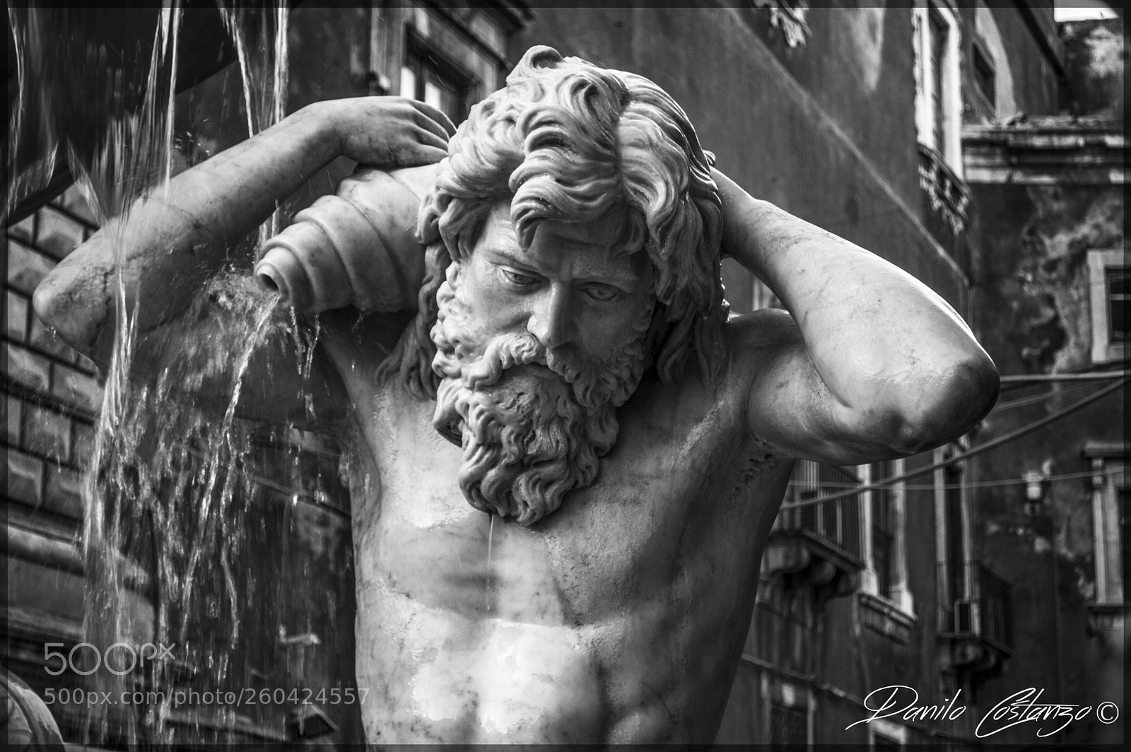 Nikon D3200 sample photo. Fontana dell'amenano, dettagli photography