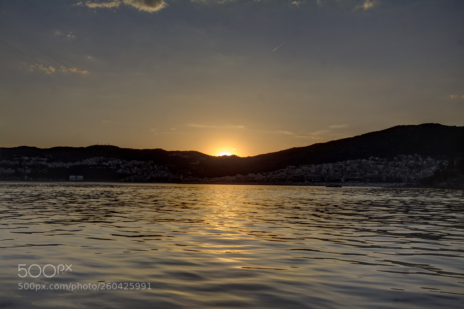 Canon EOS 50D sample photo. Kavala sunset photography