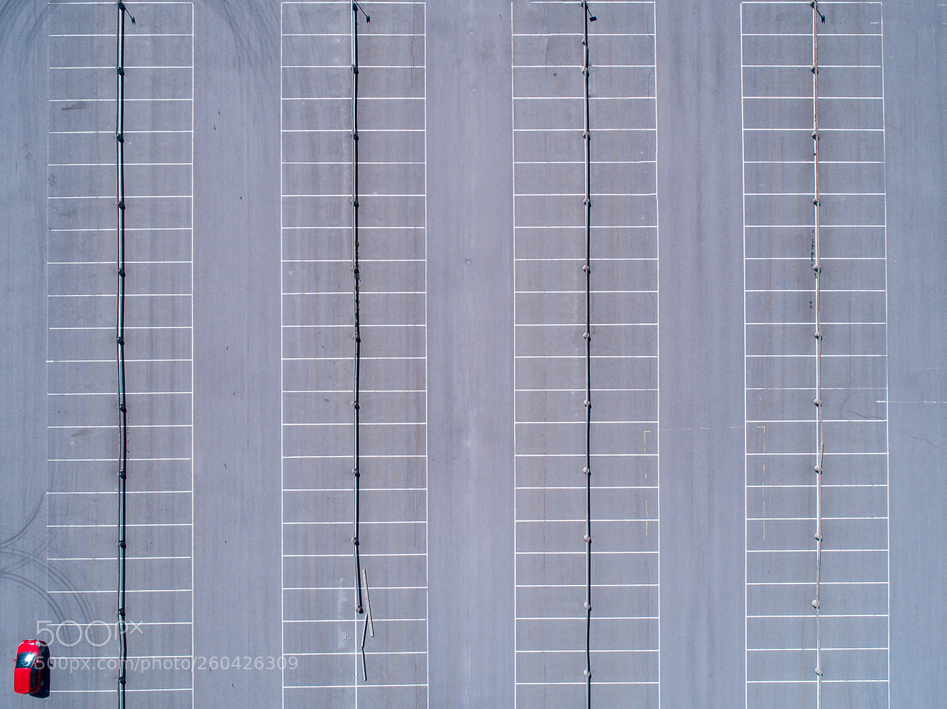DJI FC6310 sample photo. Empty space photography