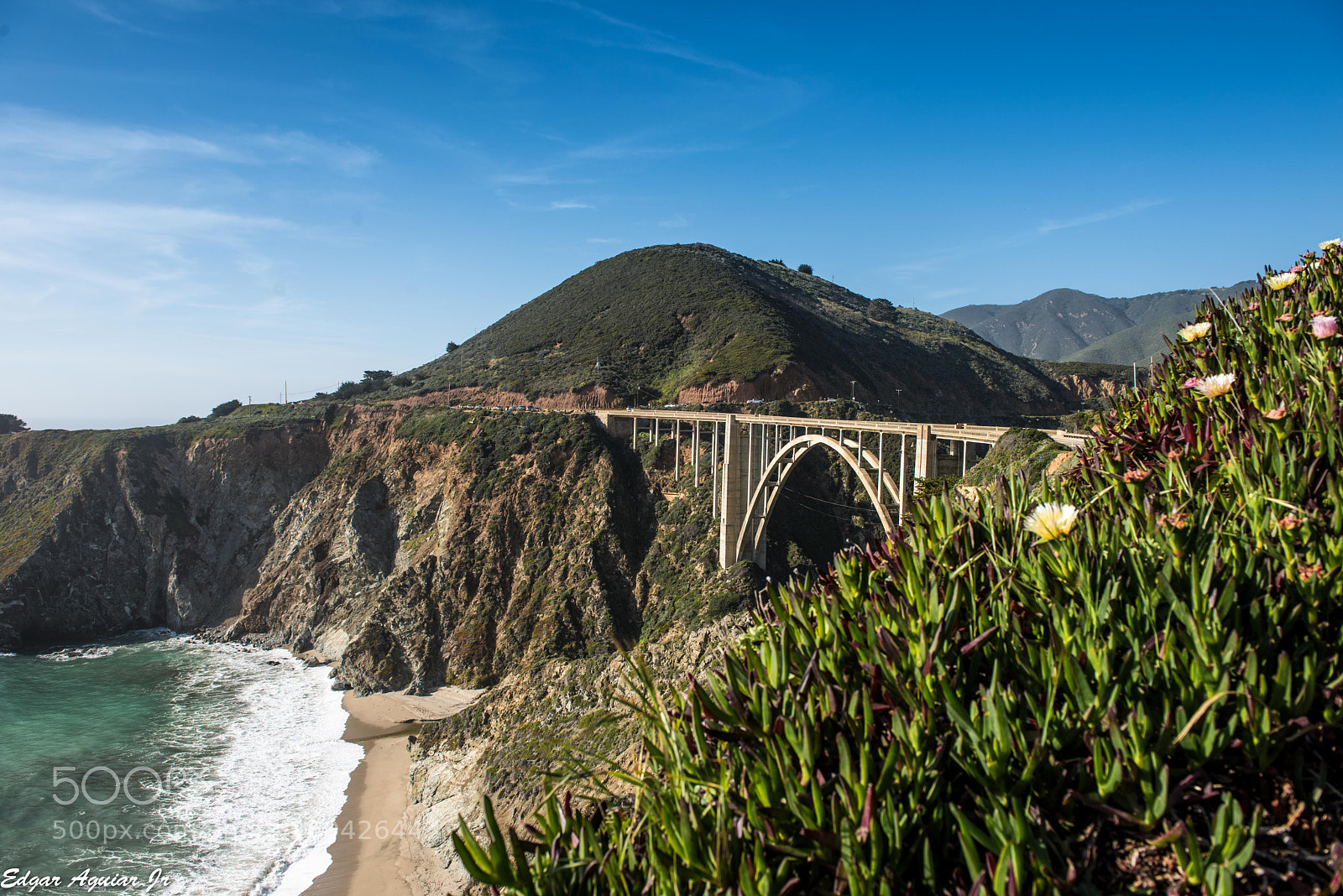 Nikon D810 sample photo. Brixby creek bridge. highway1 photography