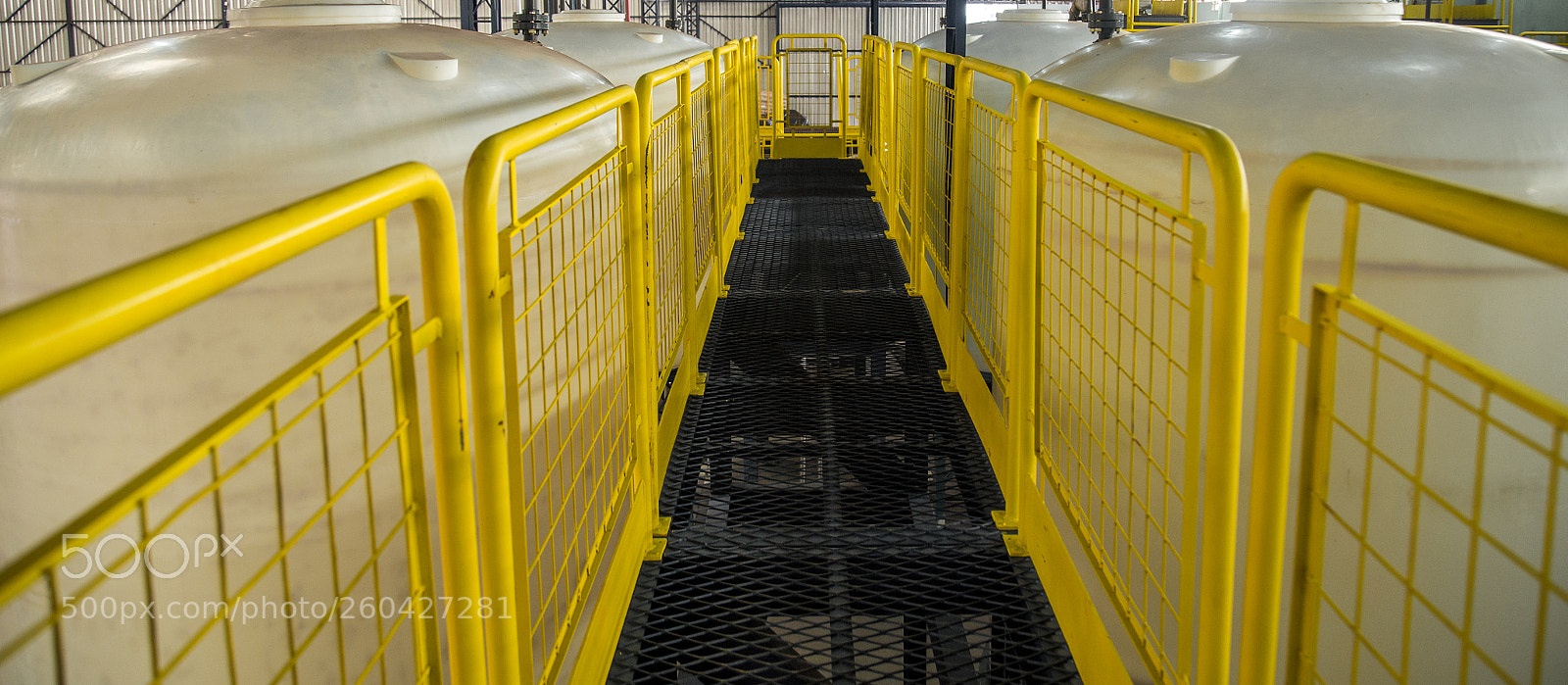 Canon EOS 6D sample photo. Yellow industrial access platform photography
