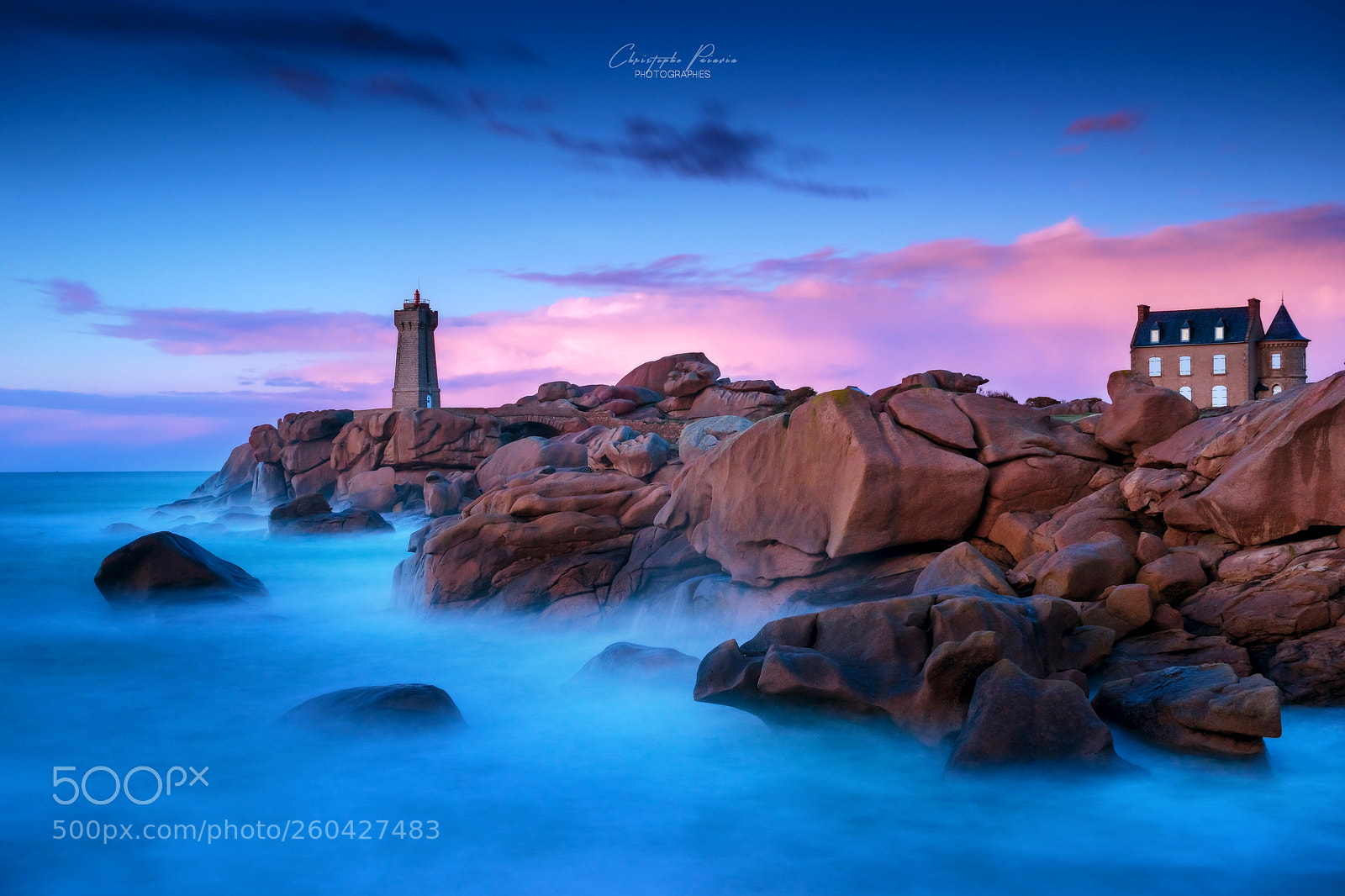 Sony a7 sample photo. Lighthouse of ploumanach in photography