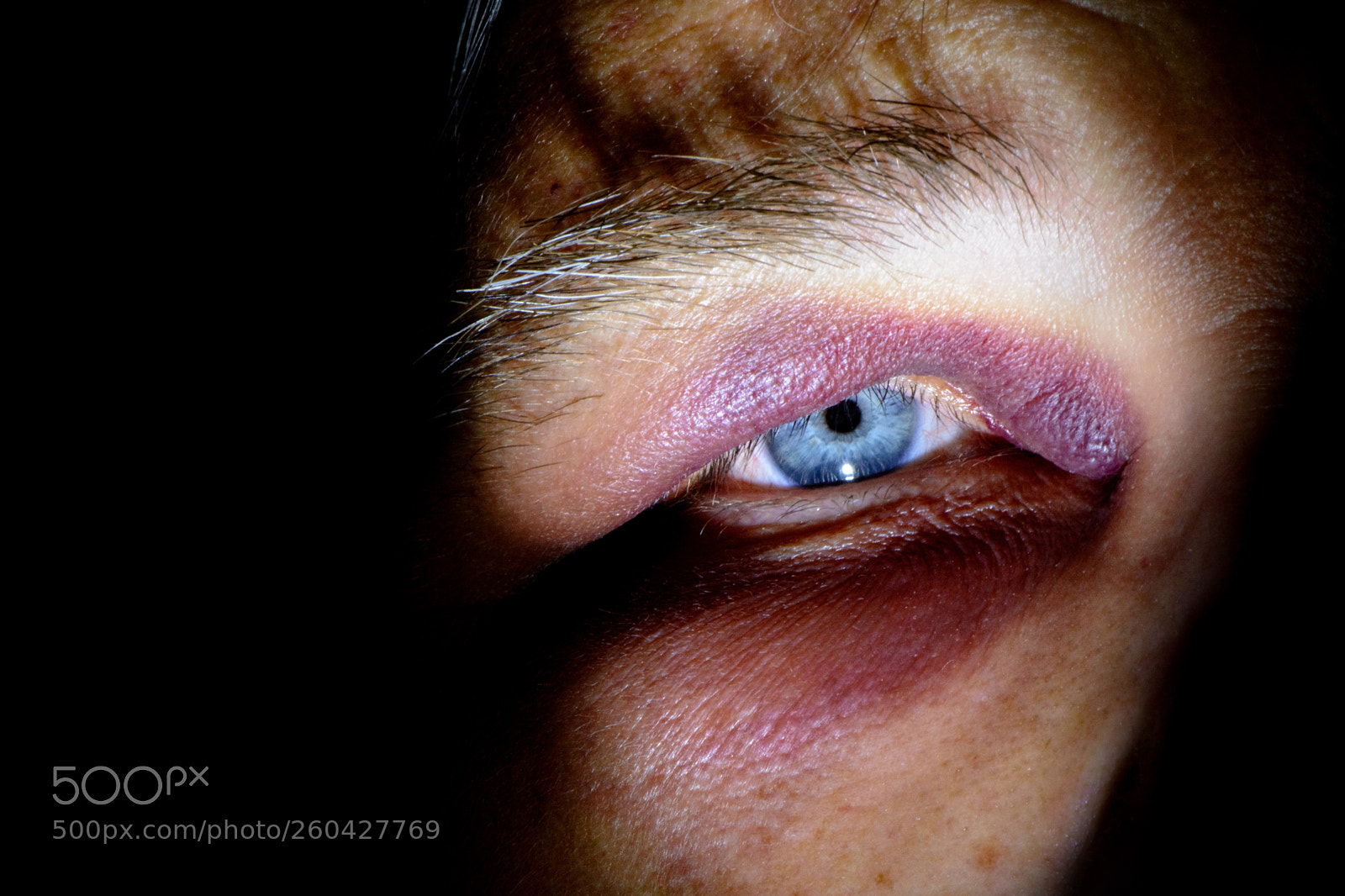 Nikon D7100 sample photo. Black an eye photography