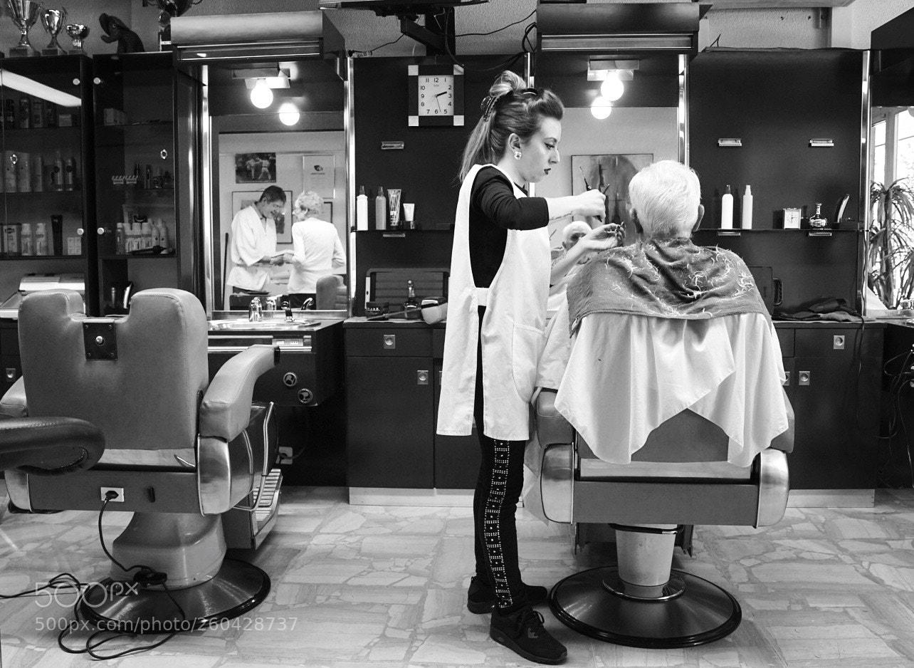 Sony a7 sample photo. Went to the barbershop photography