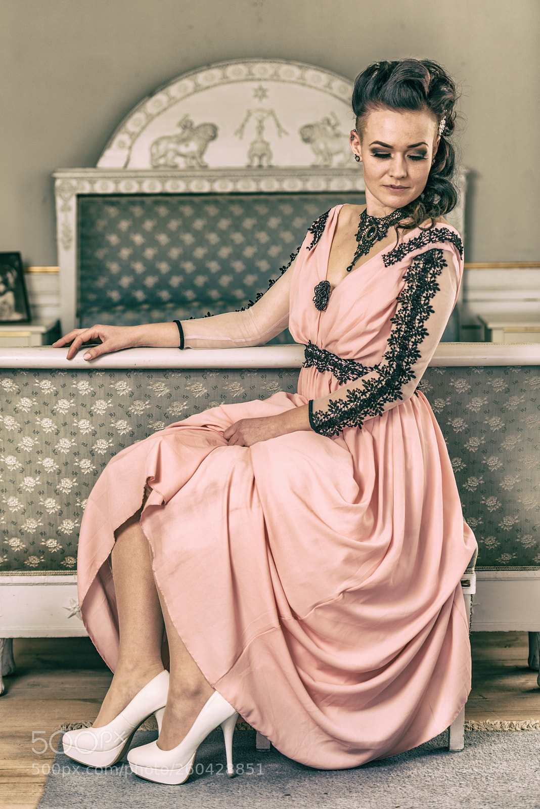 Nikon D800 sample photo. Pink dress photography
