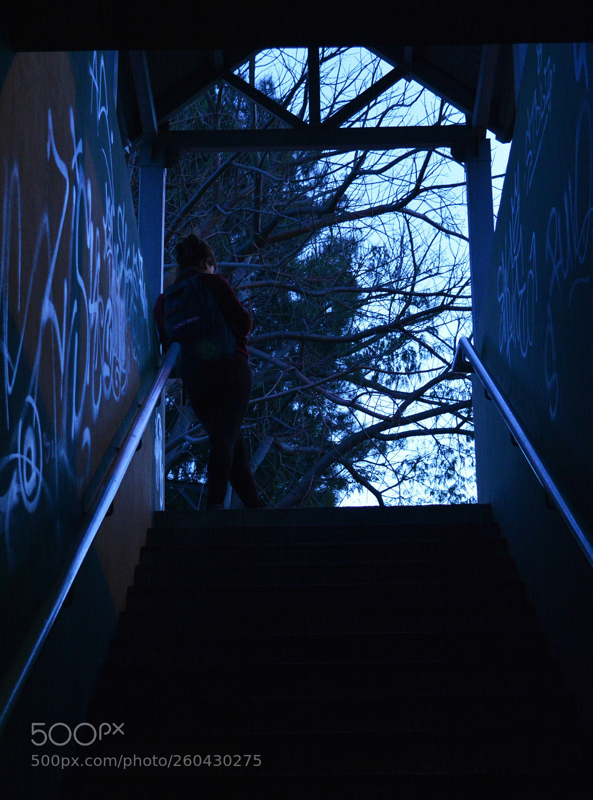 Nikon D3200 sample photo. Tunnel photography