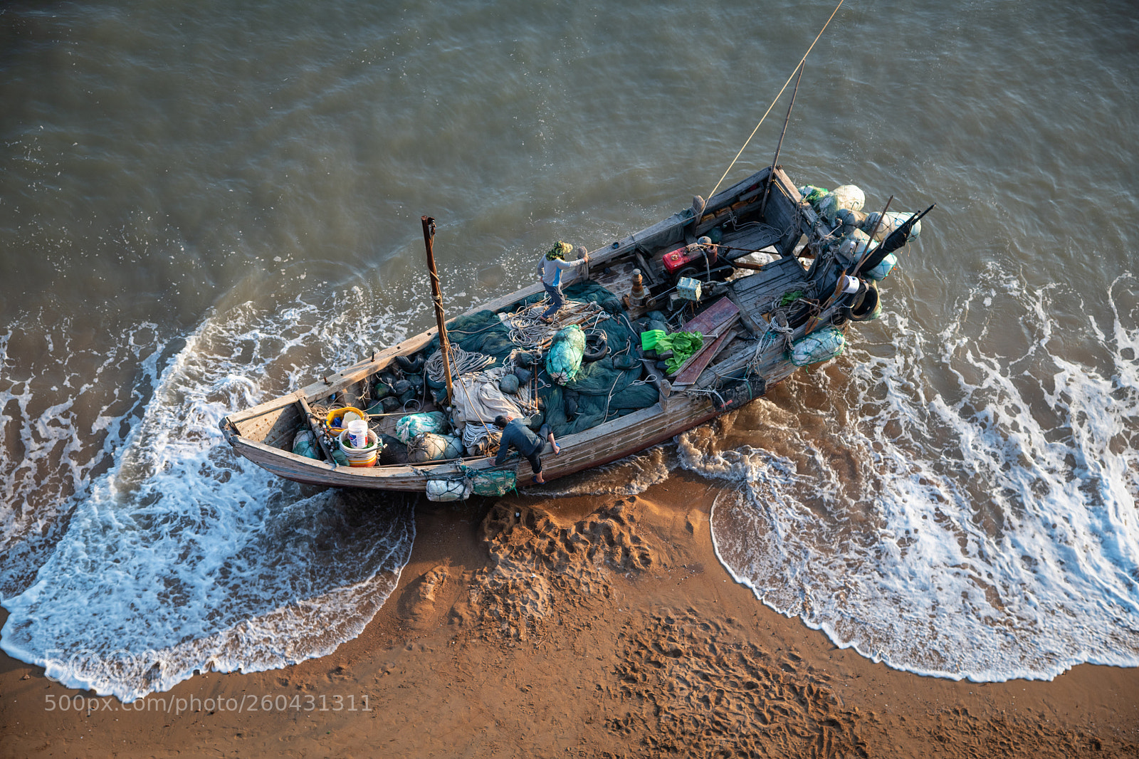 Nikon D850 sample photo. Fishing boat, xiapu china photography