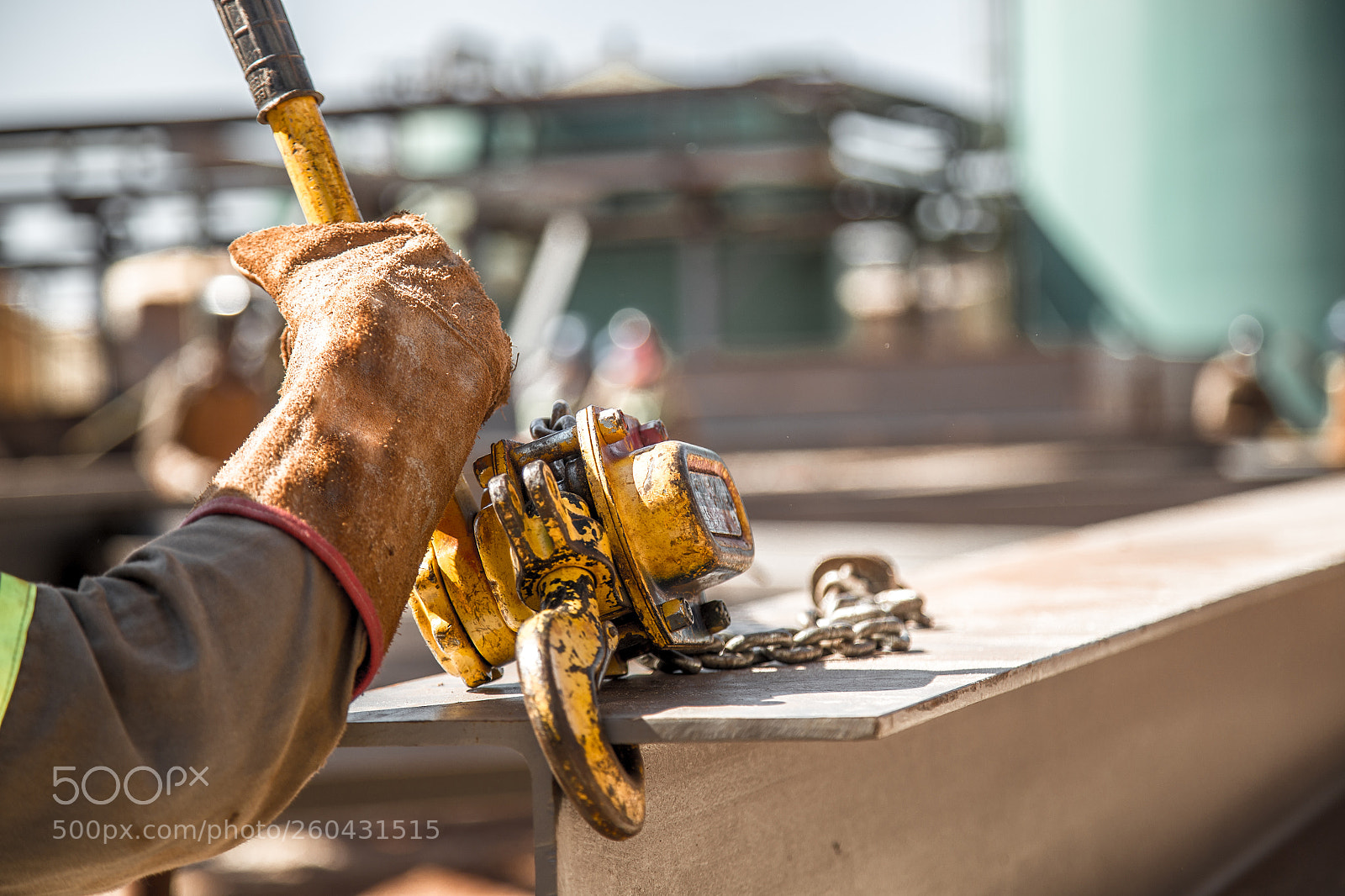 Canon EOS 6D sample photo. Winch machine industrial hand photography