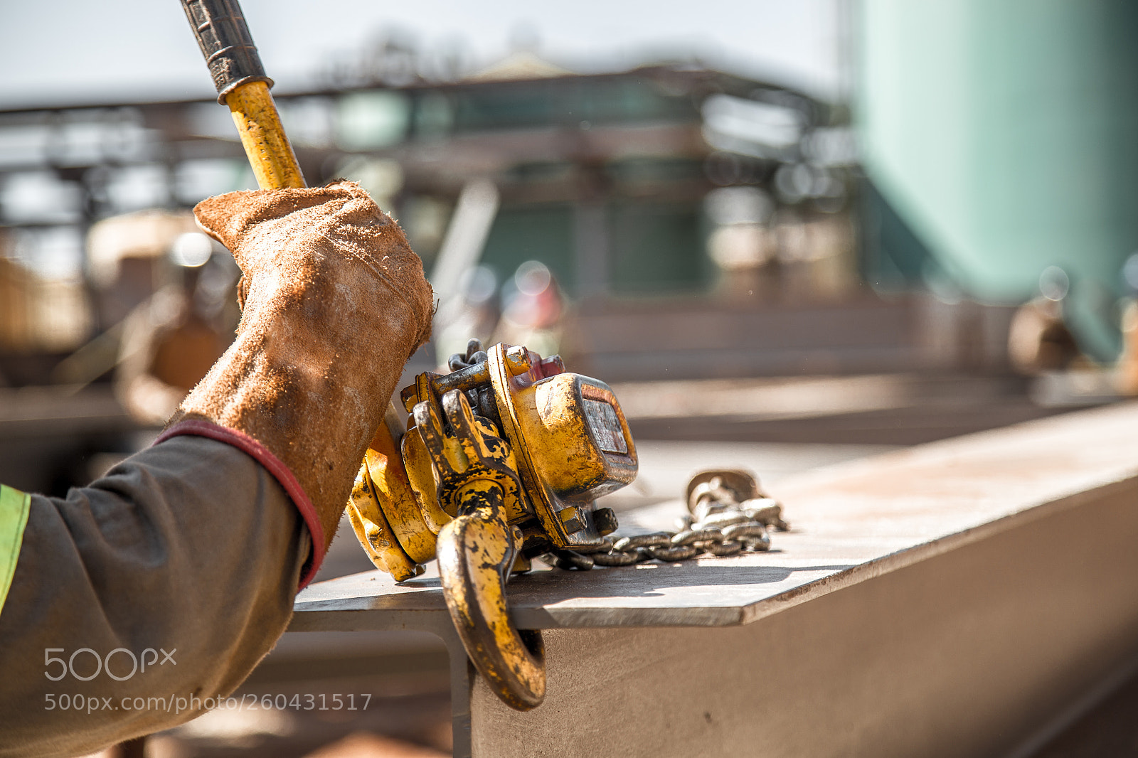 Canon EOS 6D sample photo. Winch machine industrial hand photography