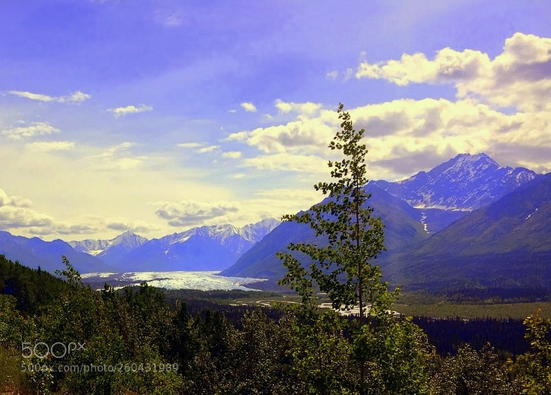 Apple iPhone 6s sample photo. Matanuska glacier view photography