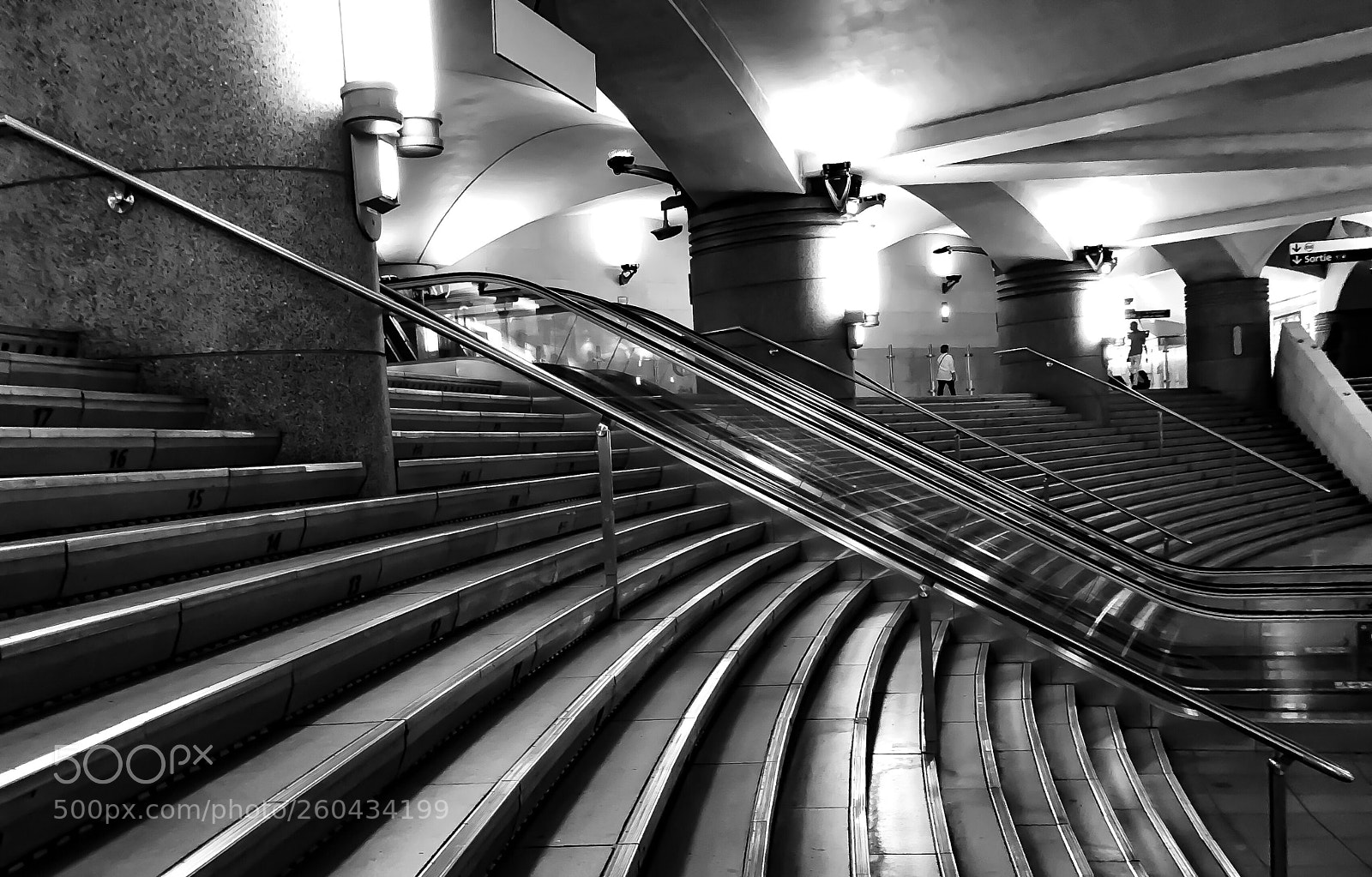 Apple iPhone X sample photo. Underground architecture  photography