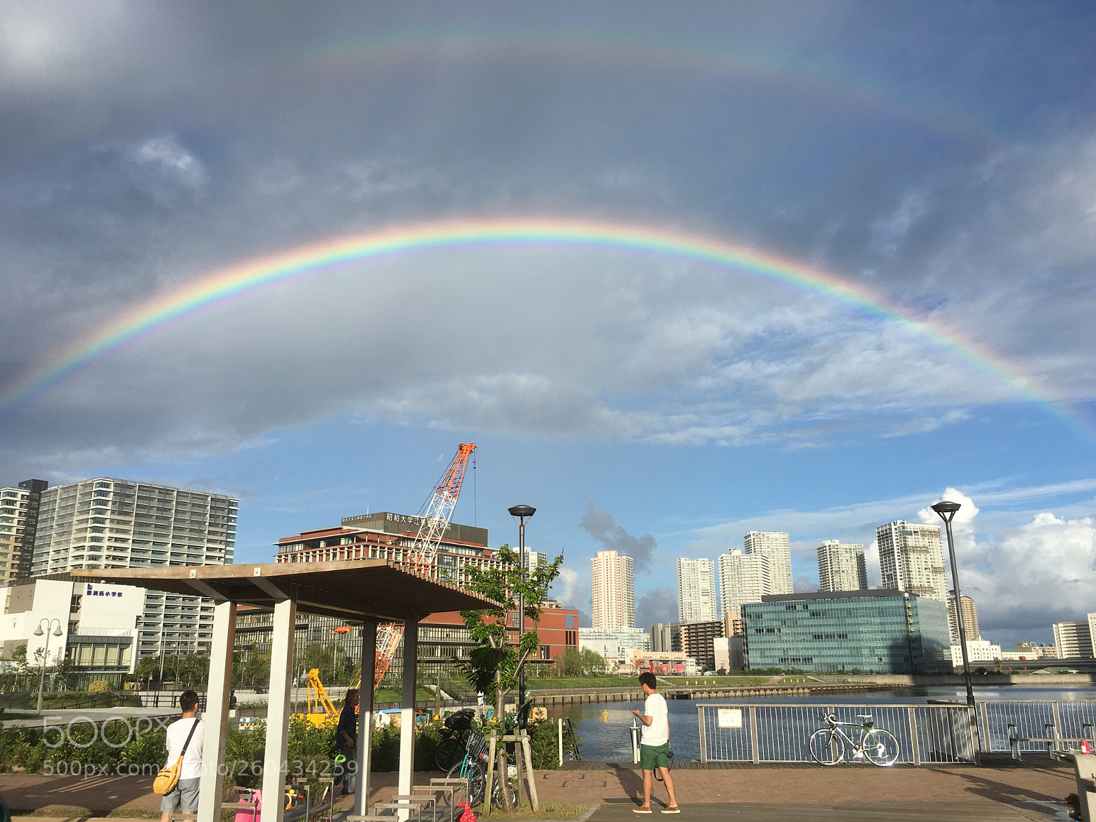 Apple iPhone 6s sample photo. Double rainbow photography