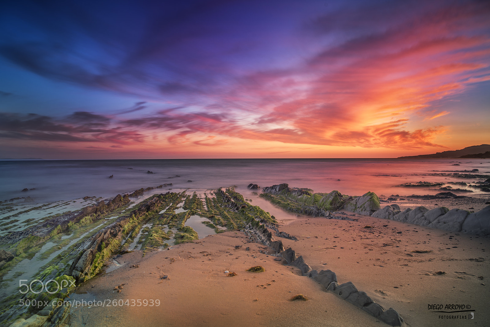 Sony a7 II sample photo. Nice sunset photography