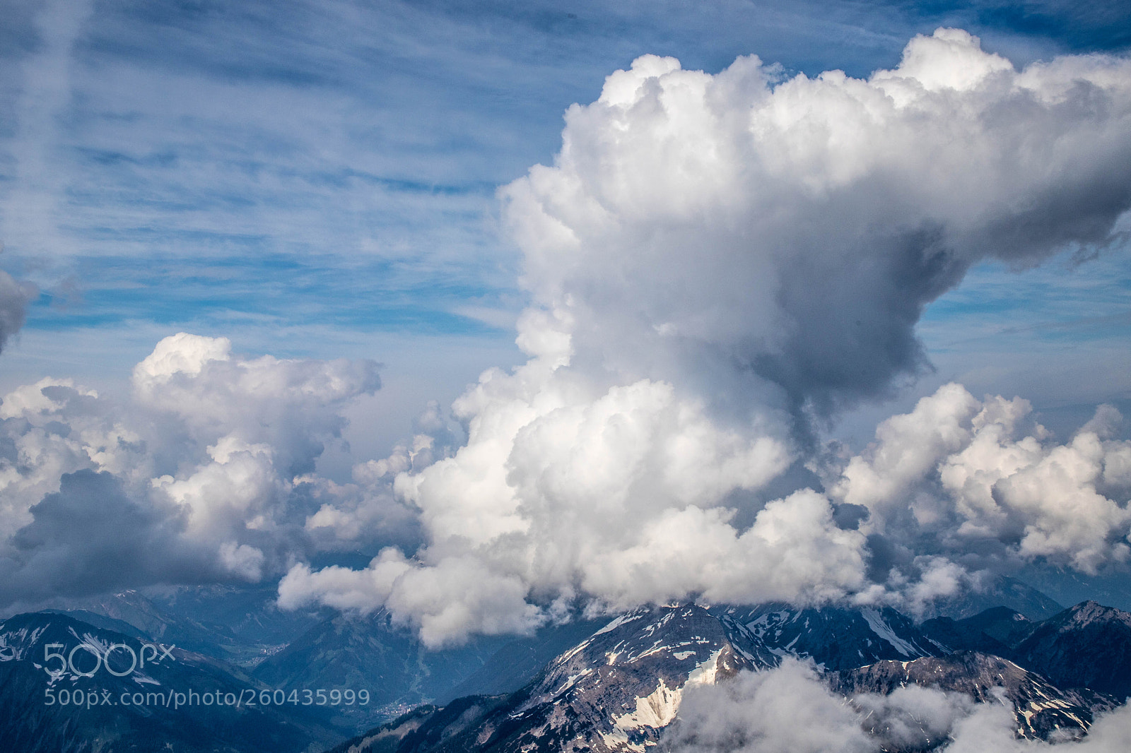 Canon EOS 6D Mark II sample photo. Clouds on zugspitze photography