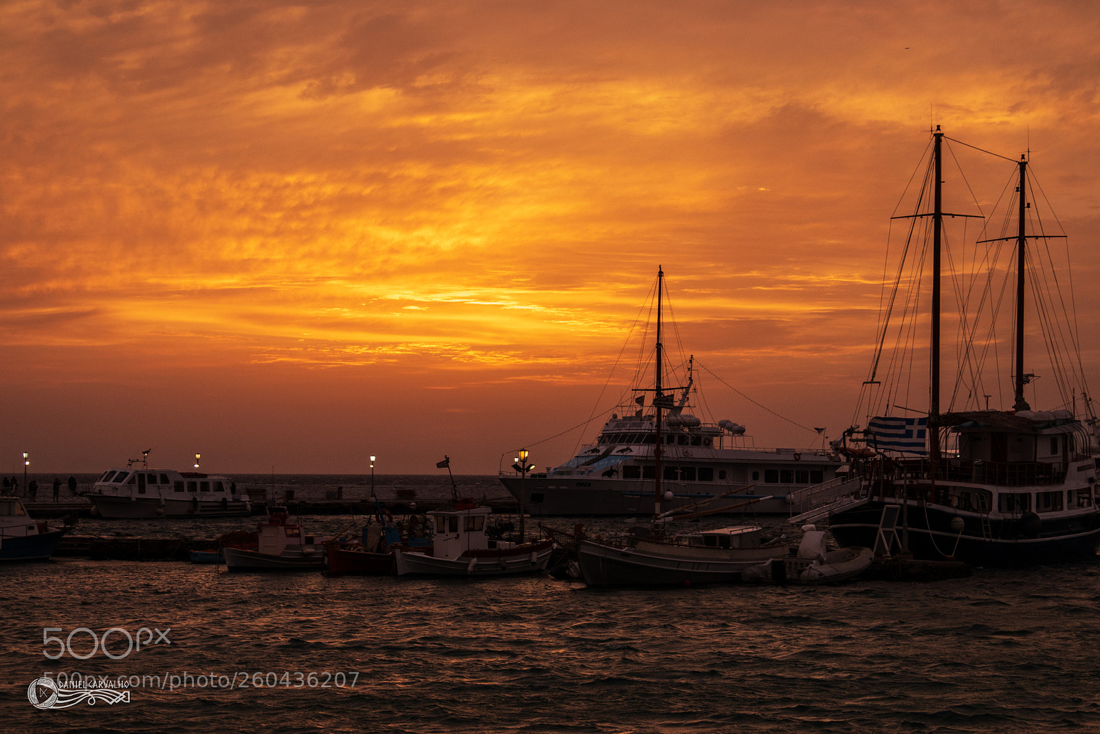 Canon EOS 80D sample photo. Sunset at mikonos photography