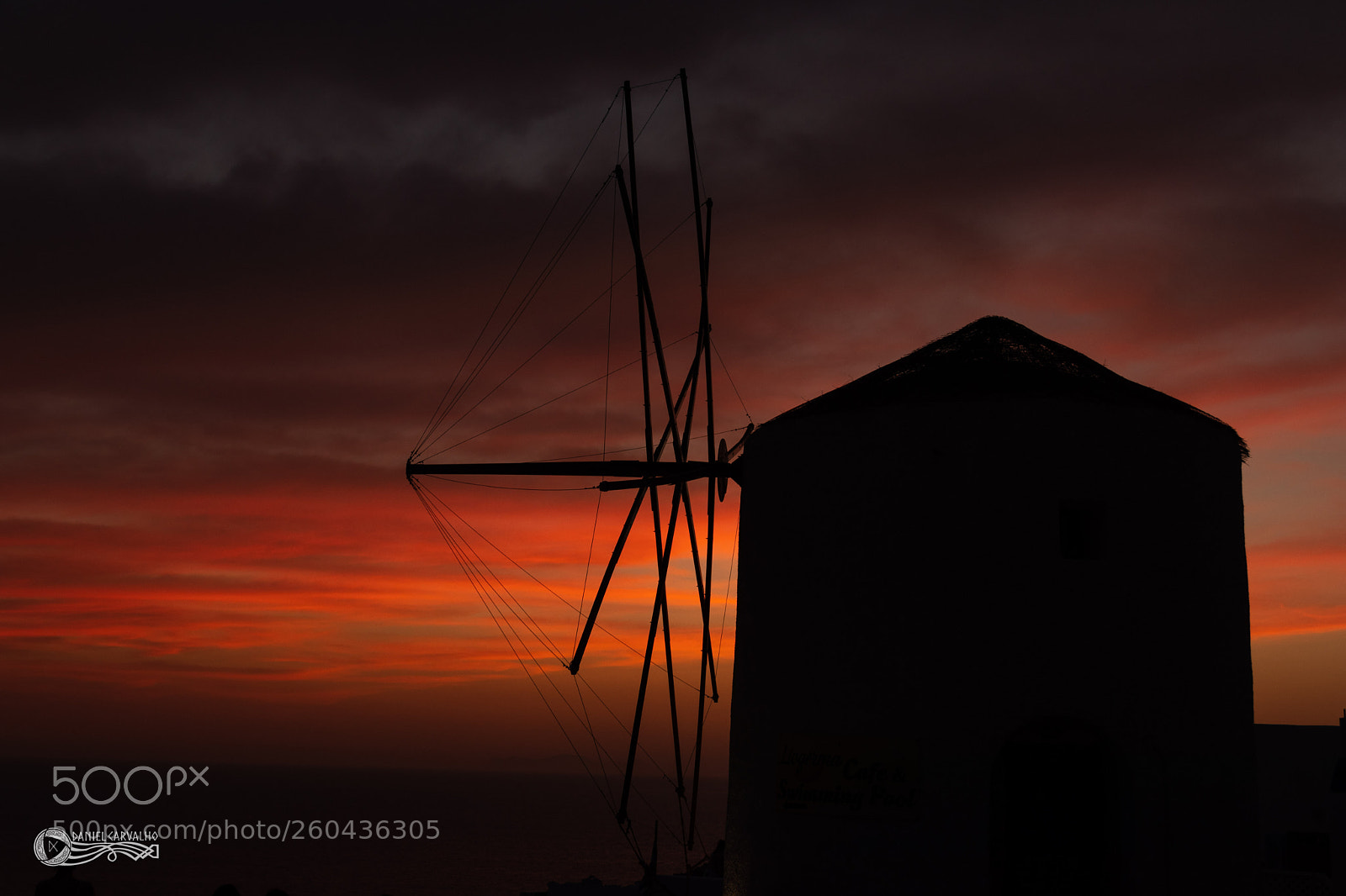 Canon EOS 80D sample photo. Sunset at santorini photography