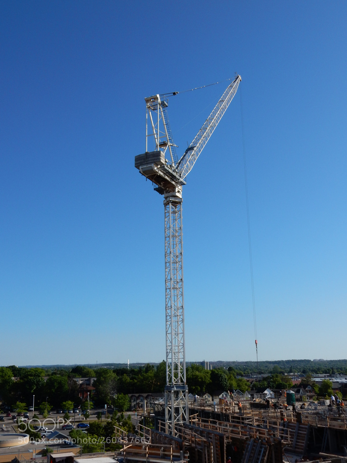 Nikon Coolpix S9900 sample photo. Construciton crane iii photography