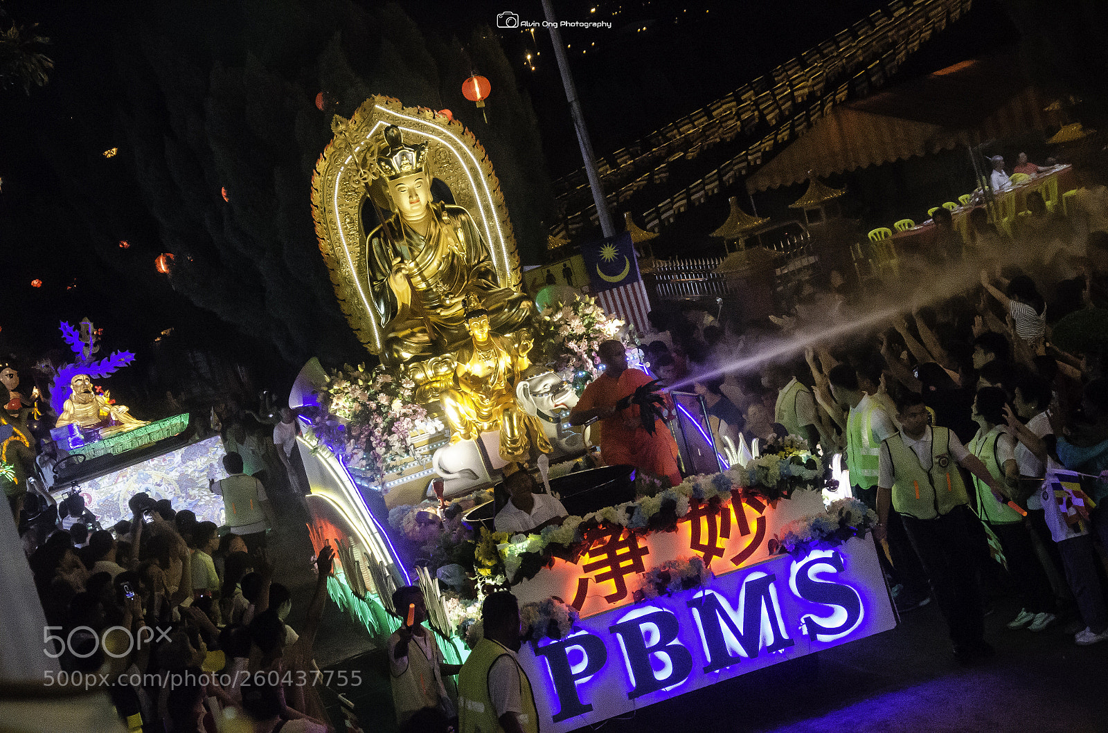 Nikon D7000 sample photo. Wesak day float processing photography