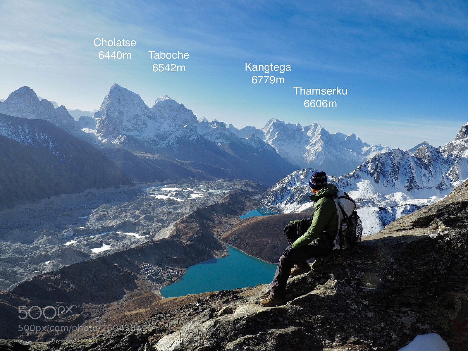 Olympus OM-D E-M5 II sample photo. Overlook gokyo photography