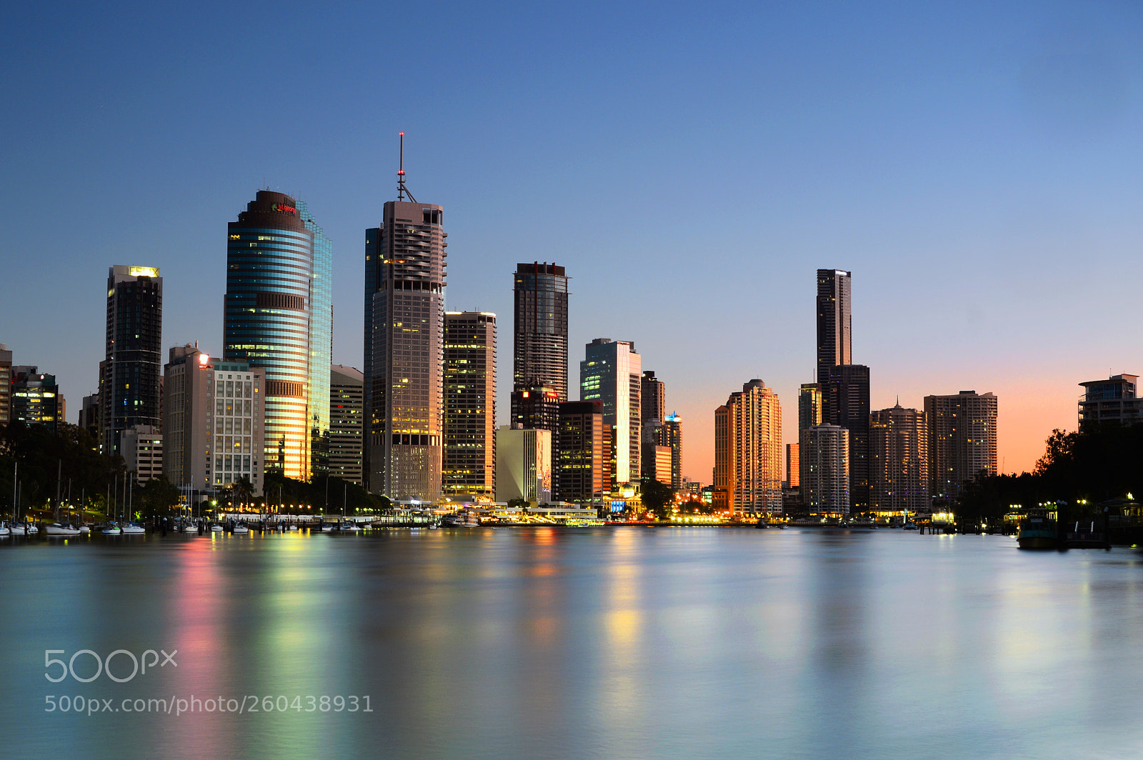 Nikon D3200 sample photo. Brisbane at dawn photography