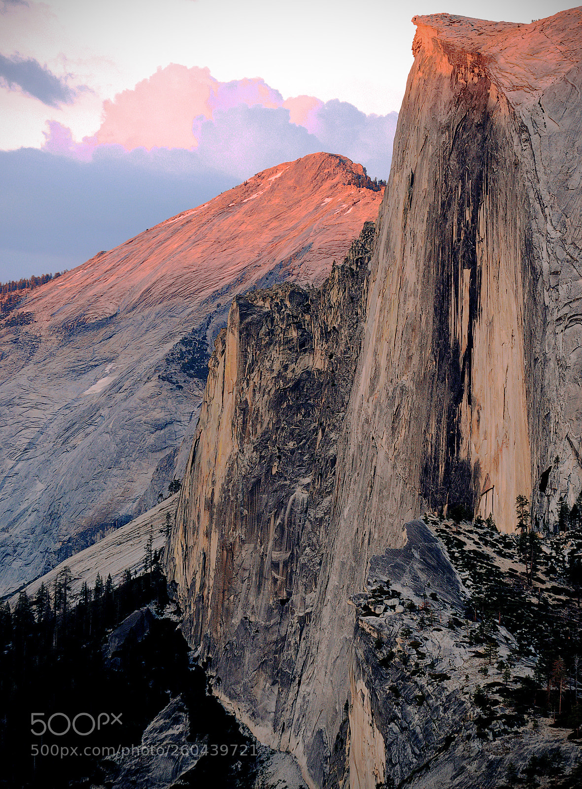 Nikon D7500 sample photo. Sunset on half dome photography