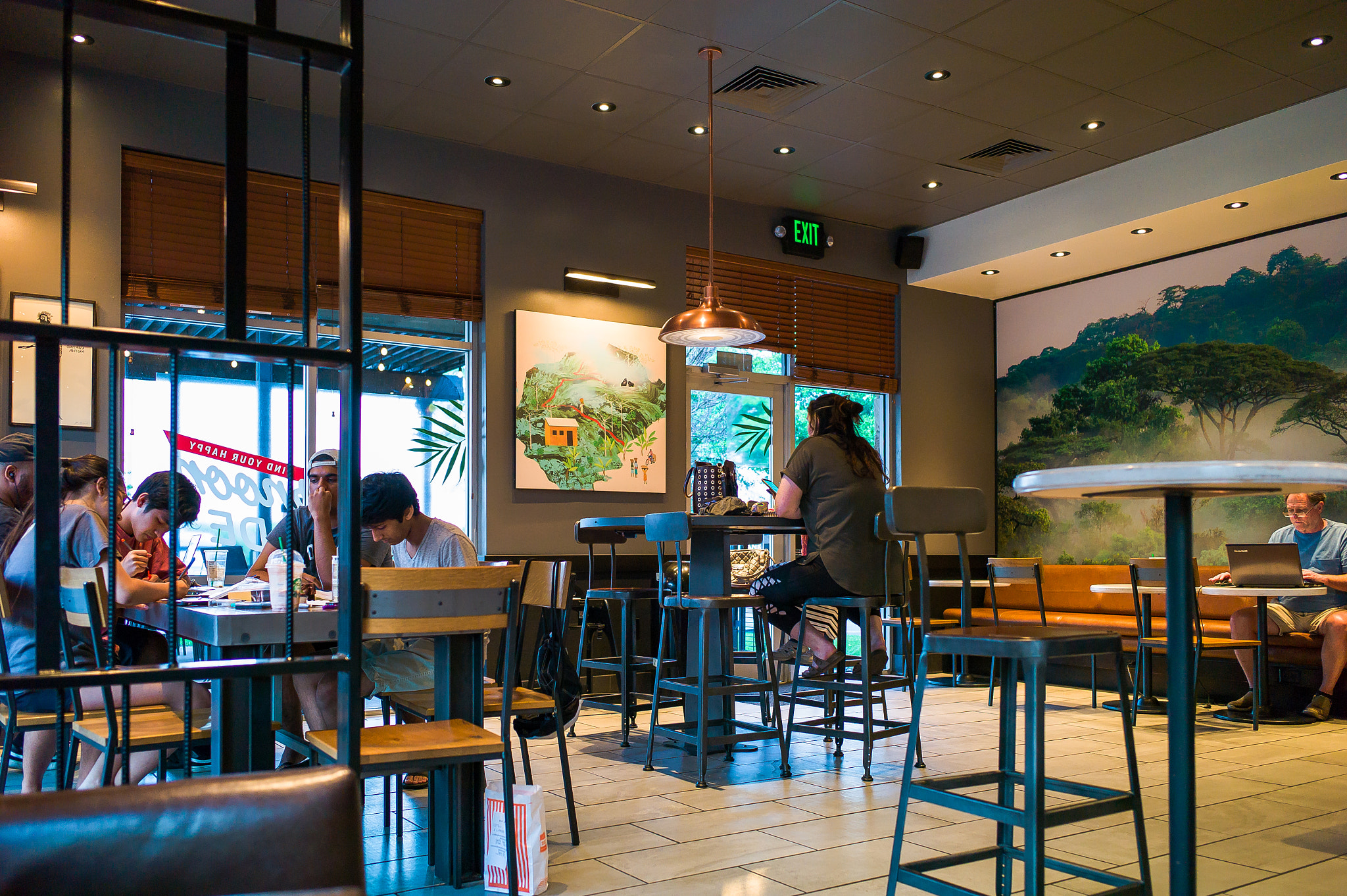 Leica M9 sample photo. Cafe photography