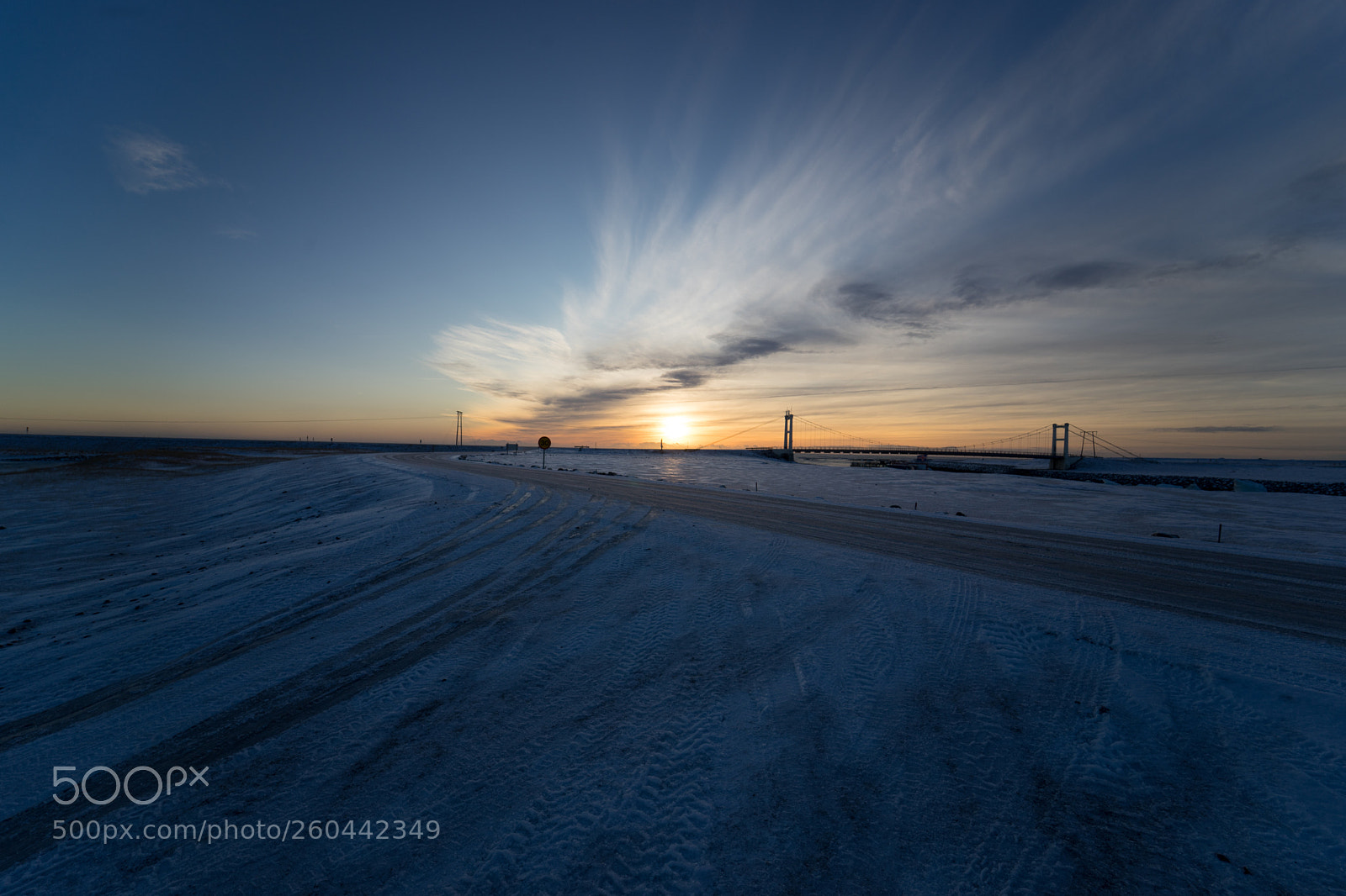 Sony a7 sample photo. Winter sunrise in iceland photography