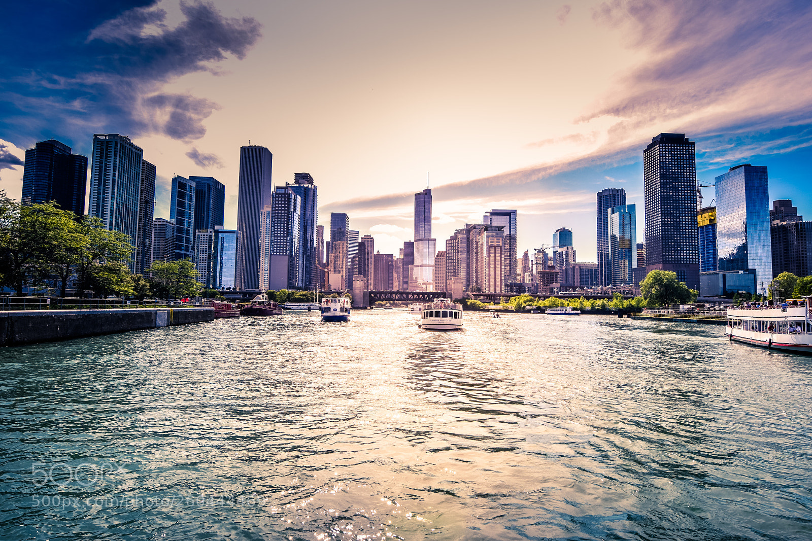 Nikon D3300 sample photo. Chicago_river photography