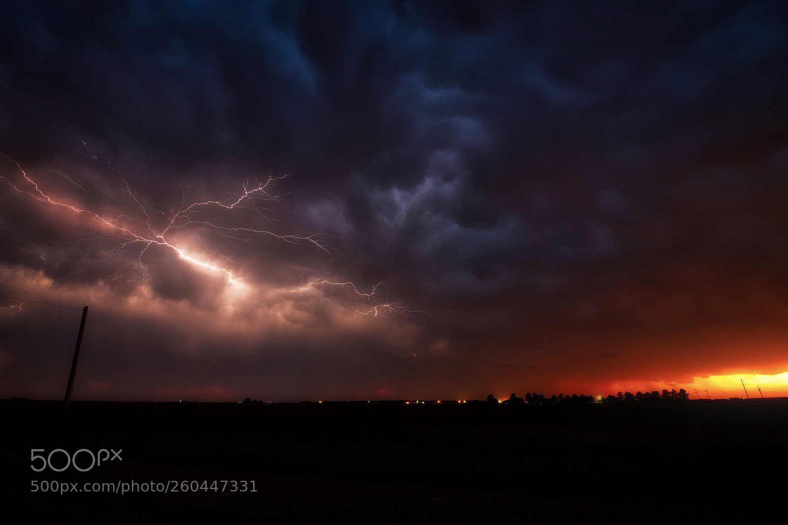 Nikon D850 sample photo. Storm in the west photography