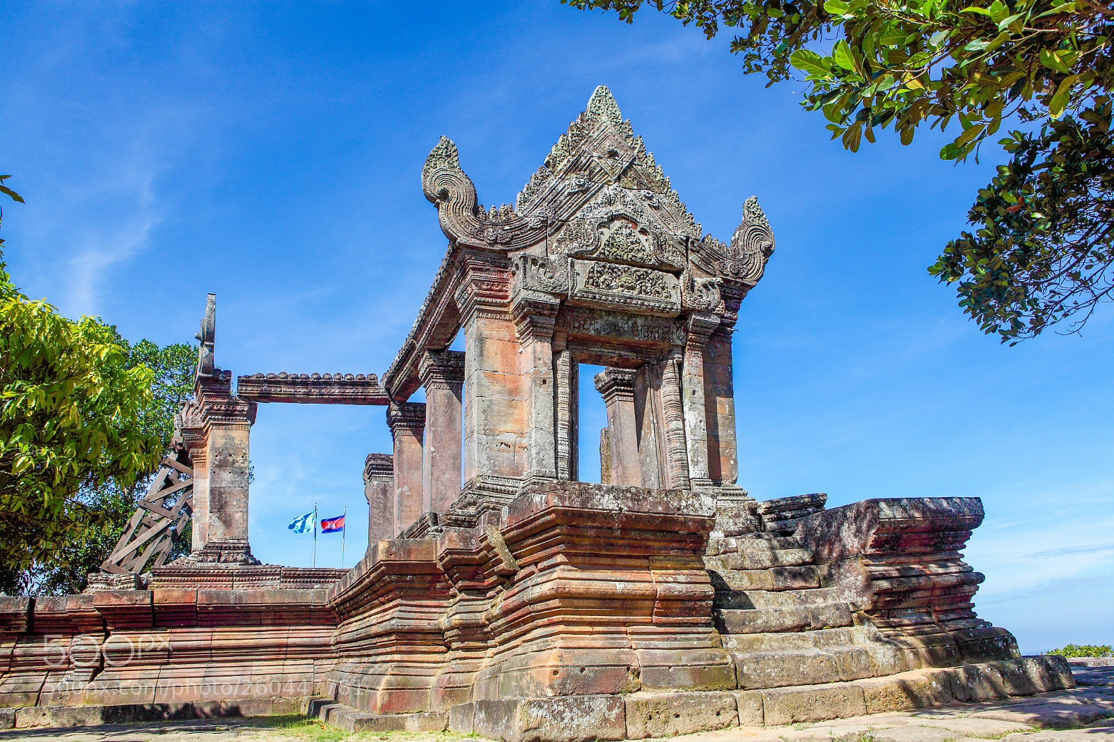Canon EOS 5D Mark II sample photo. Preah vihear temple photography