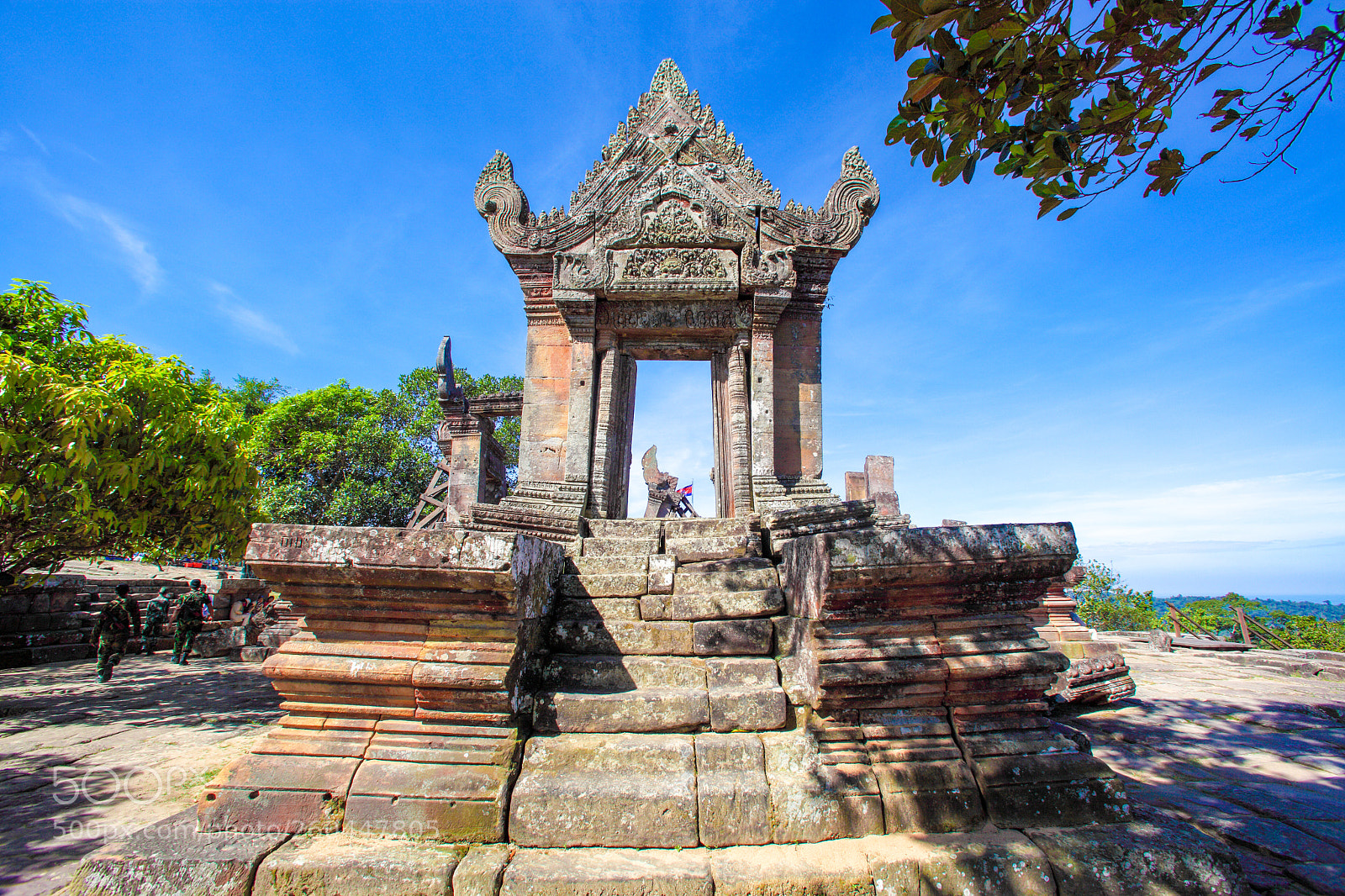 Canon EOS 5D Mark II sample photo. Preah vihear temple photography