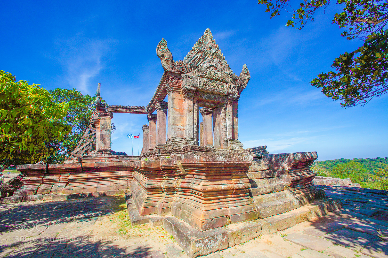 Canon EOS 5D Mark II sample photo. Preah vihear temple photography