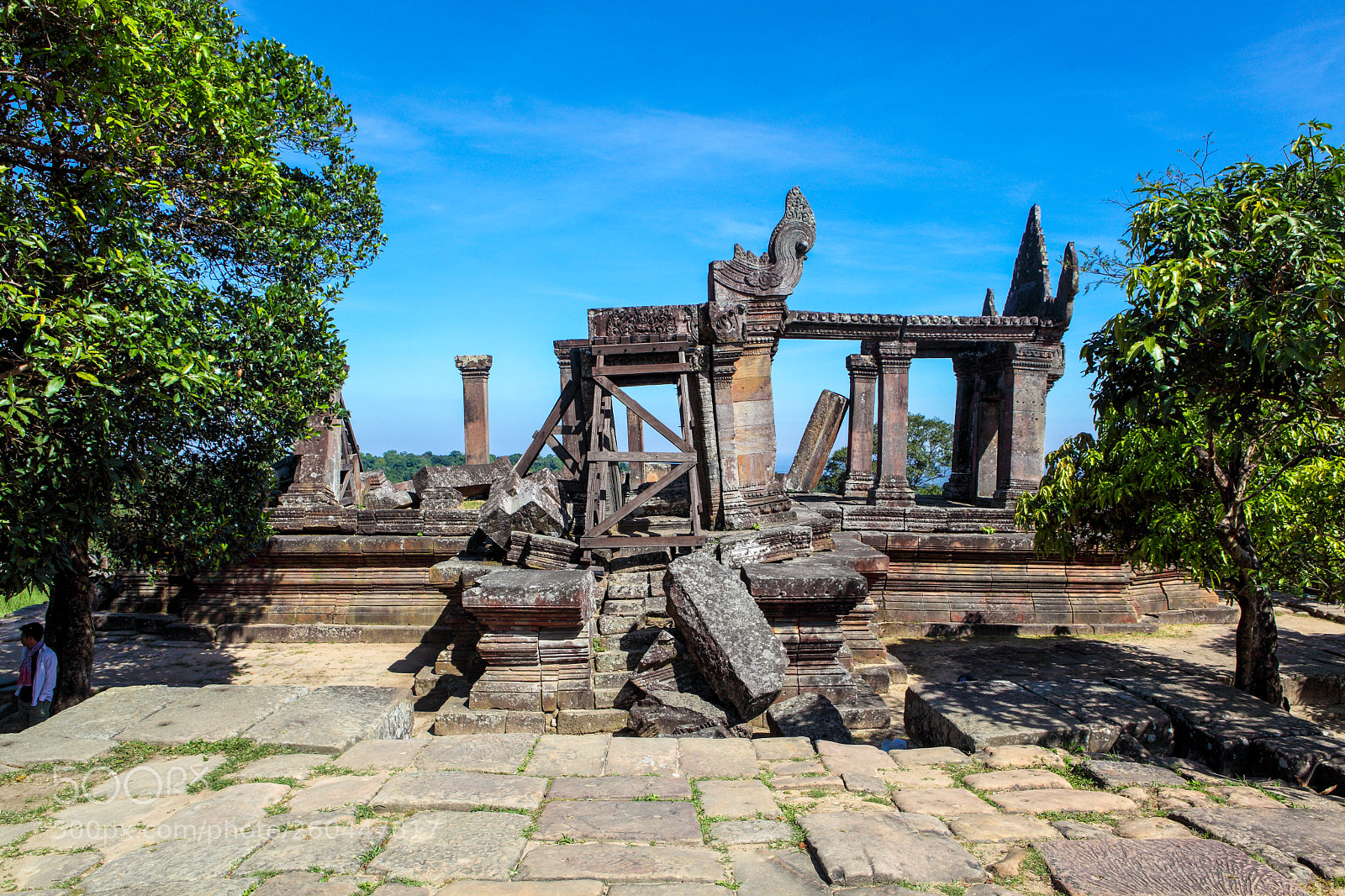 Canon EOS 5D Mark II sample photo. Preah vihear temple photography