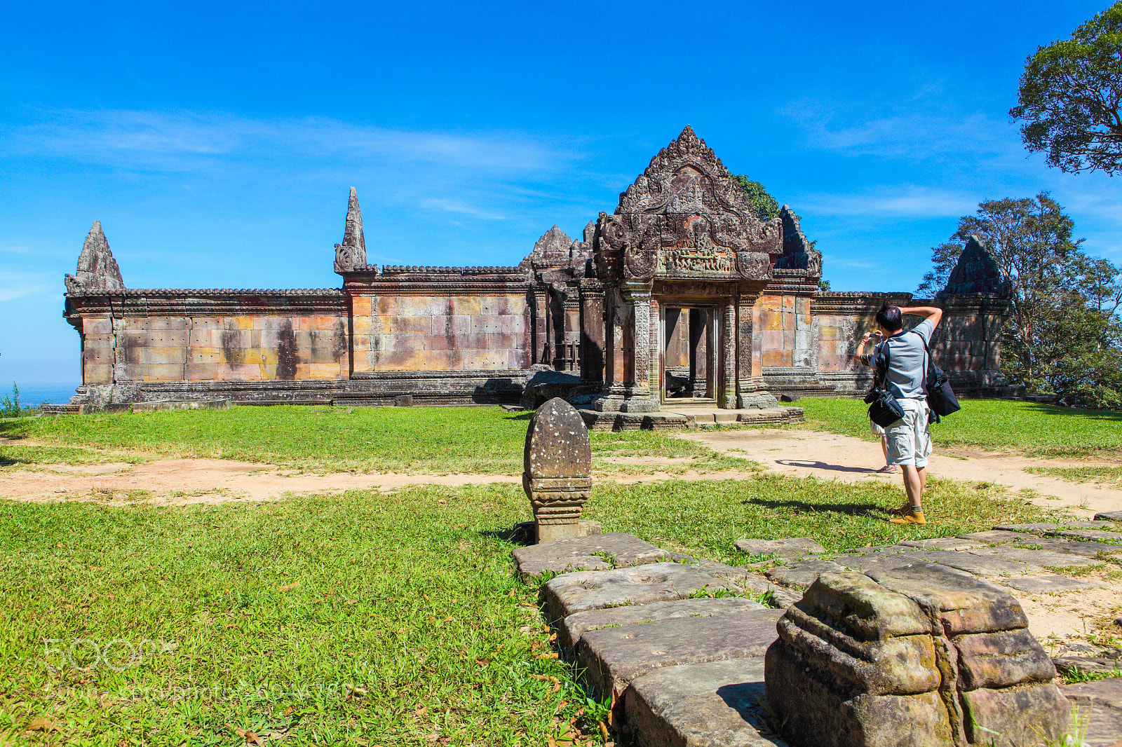 Canon EOS 5D Mark II sample photo. Preah vihear temple photography