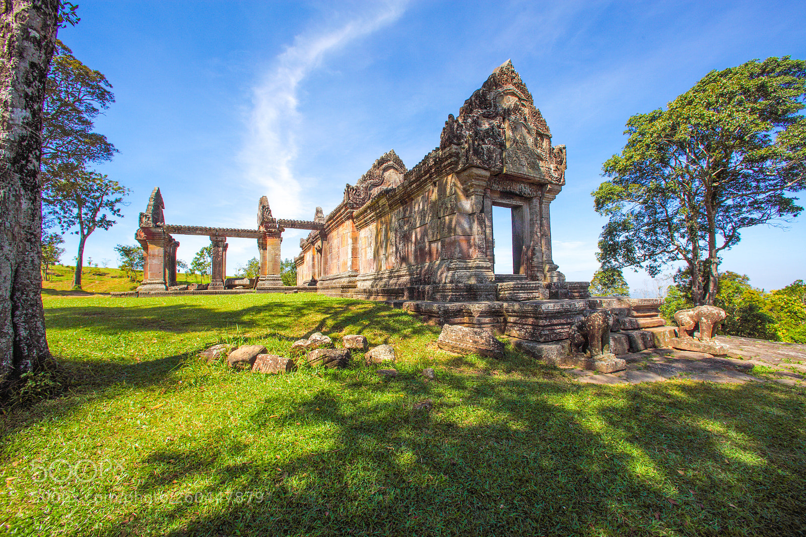 Canon EOS 5D Mark II sample photo. Preah vihear temple photography
