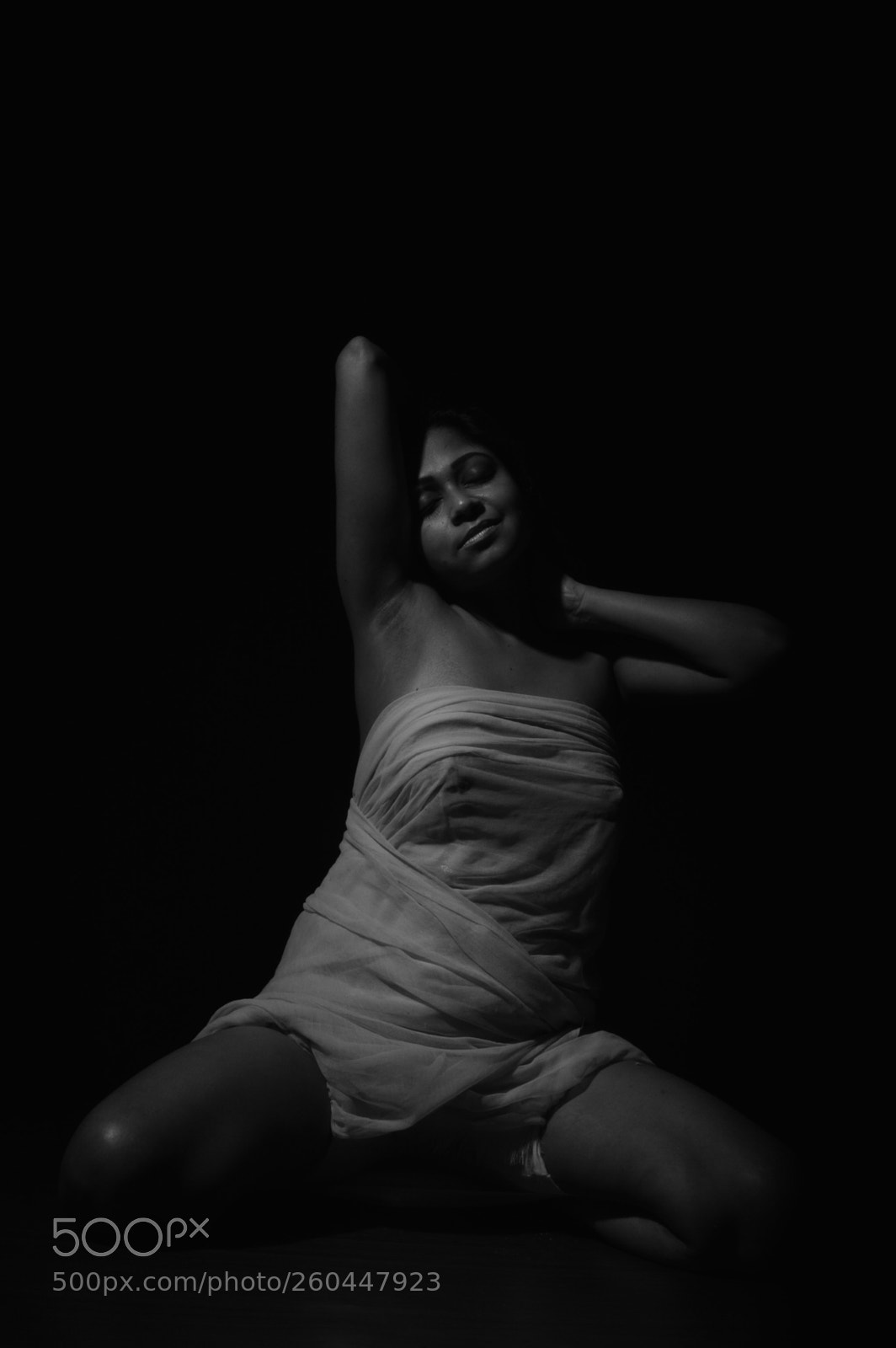 Nikon D3200 sample photo. Gesture in monocrome photography