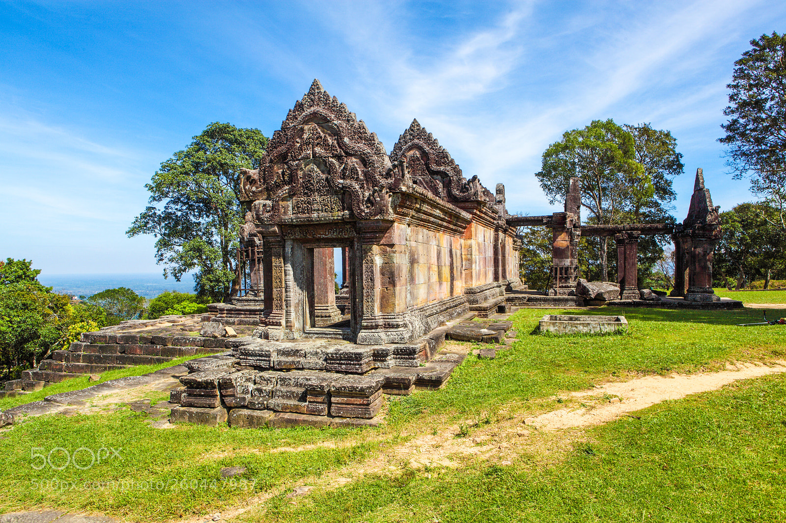 Canon EOS 5D Mark II sample photo. Preah vihear temple photography