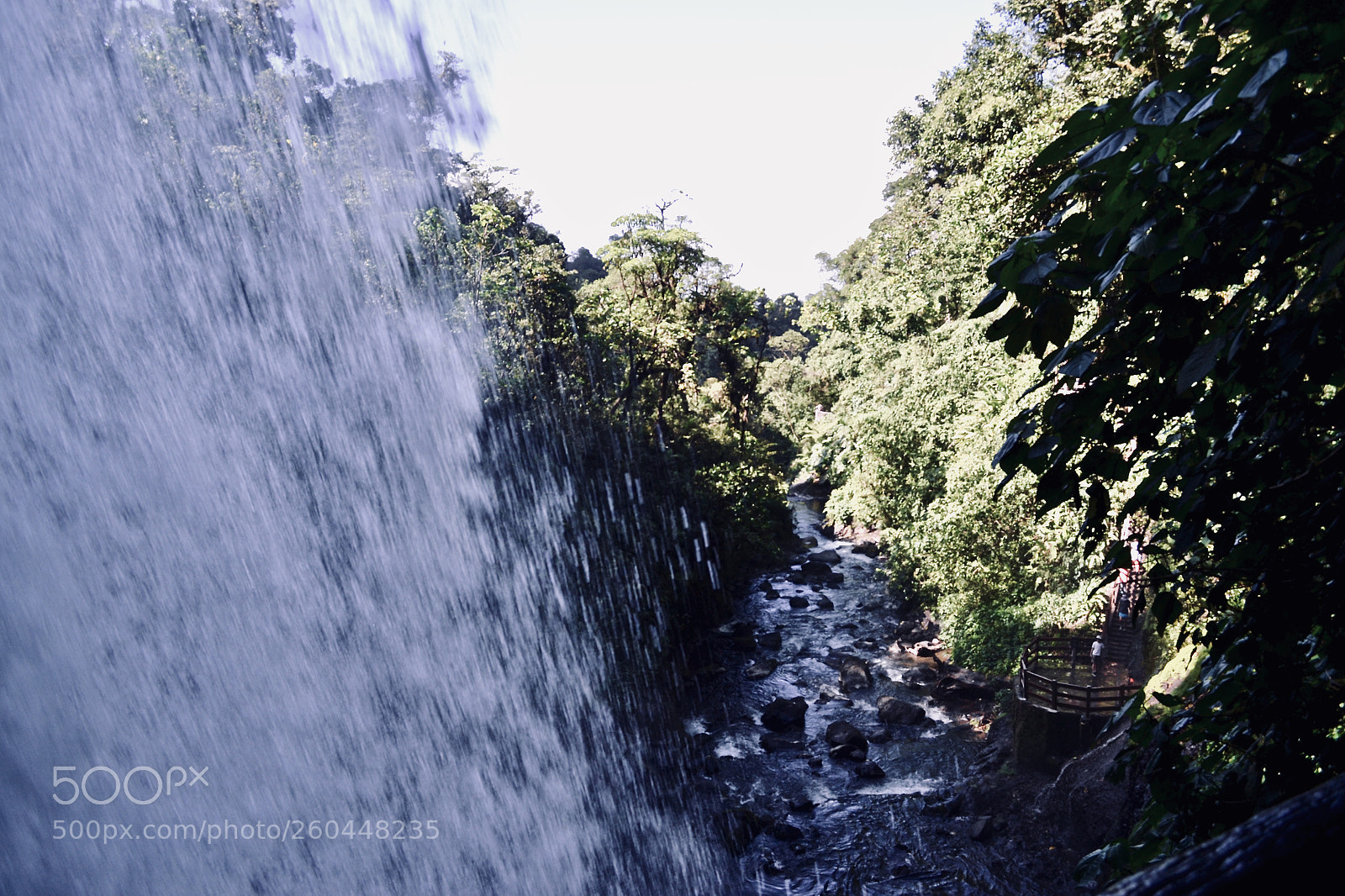 Nikon D3100 sample photo. From behind the falls photography