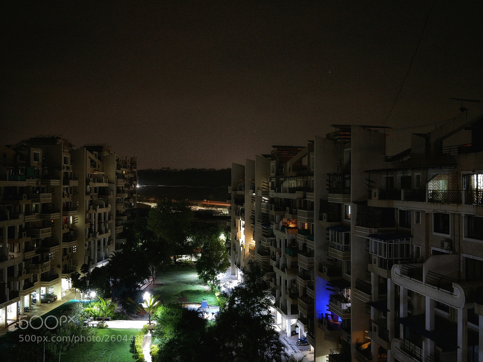 OnePlus 5 sample photo. Citylights photography