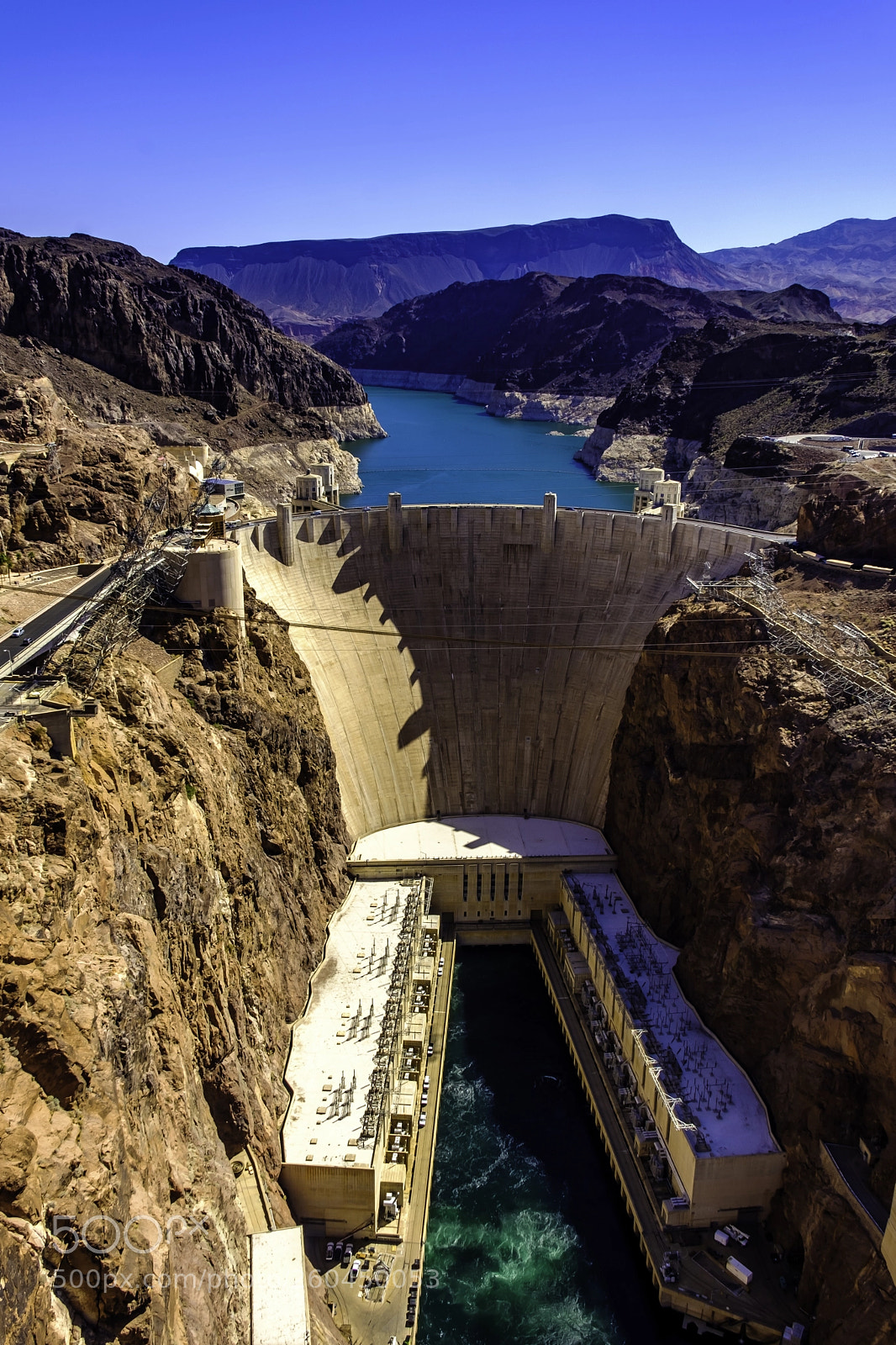 Fujifilm X-T2 sample photo. Hoover dam photography