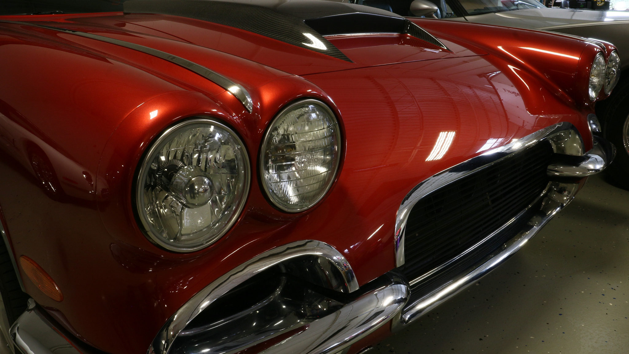 Canon EOS M3 sample photo. Classic show car collection photography