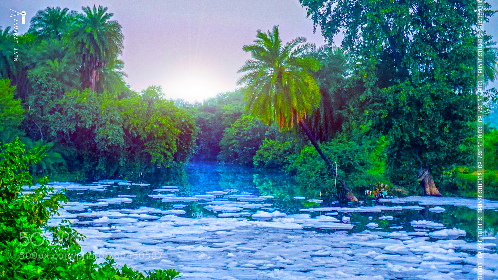 Sony a6000 sample photo. Ice river photography