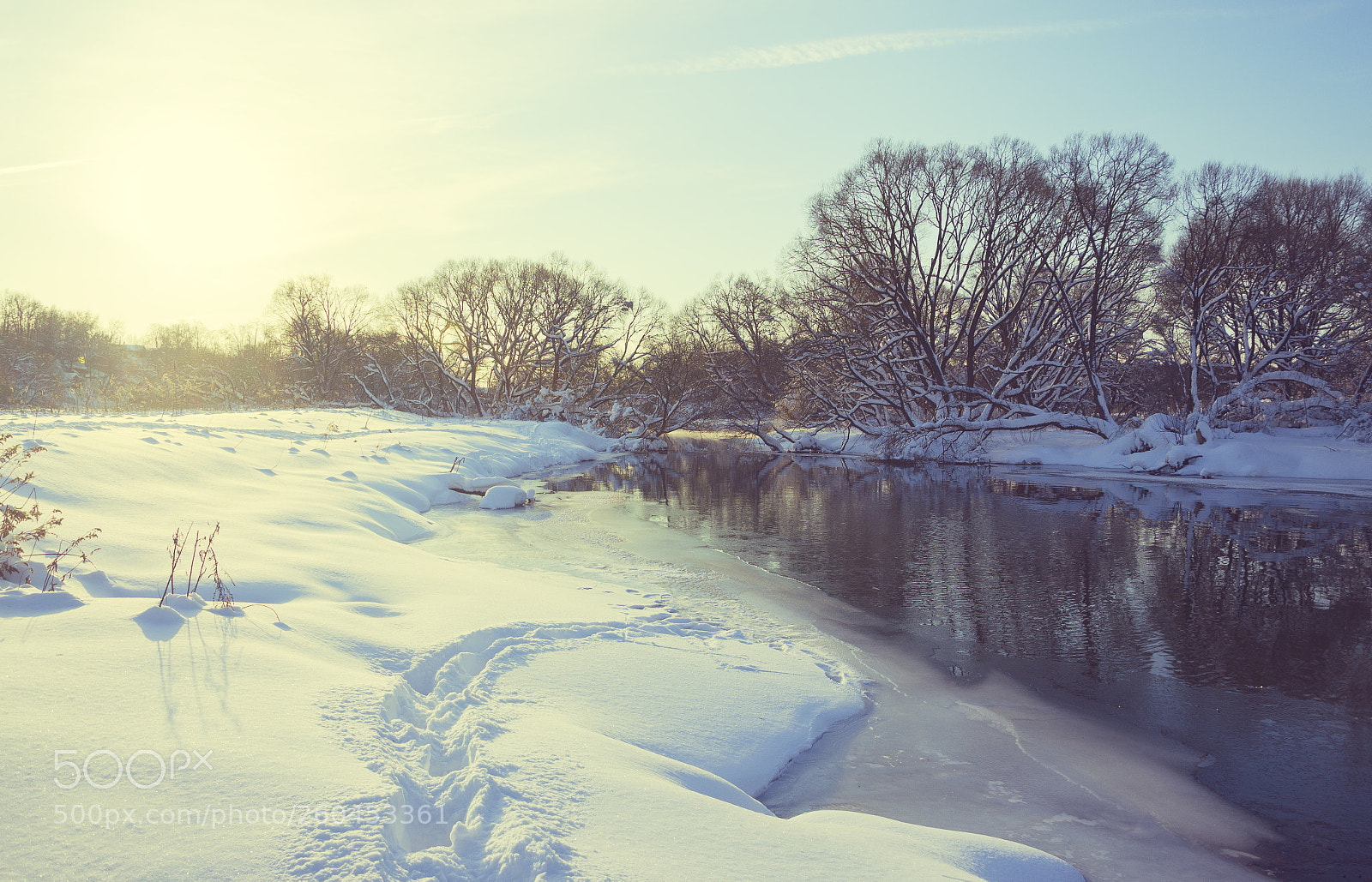 Nikon D5100 sample photo. Cold morning photography