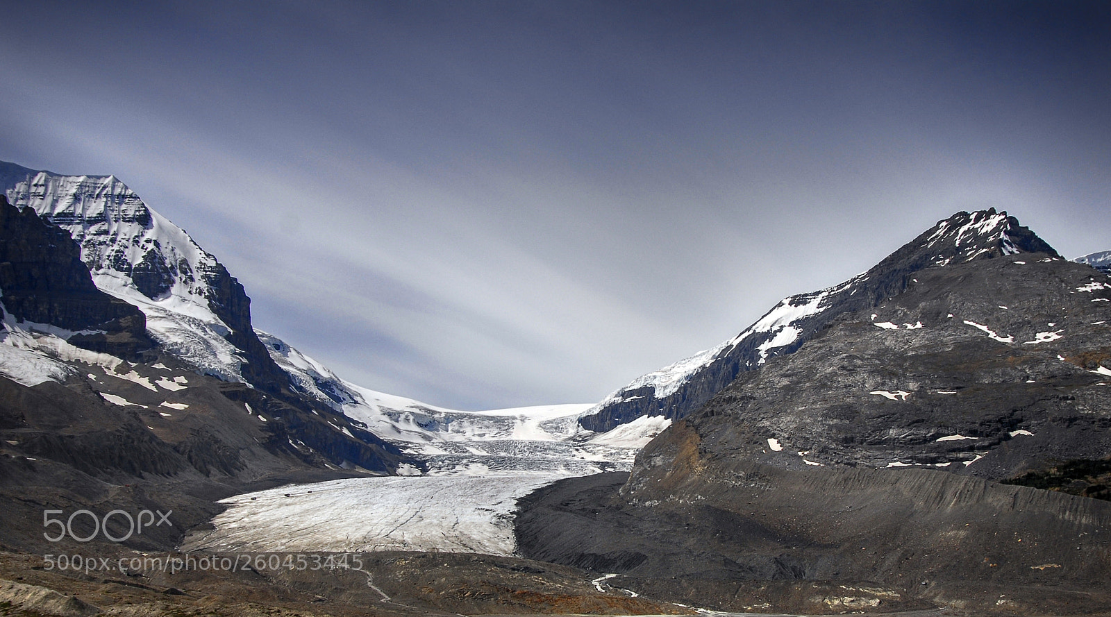 Nikon D200 sample photo. The athabasca glacier photography