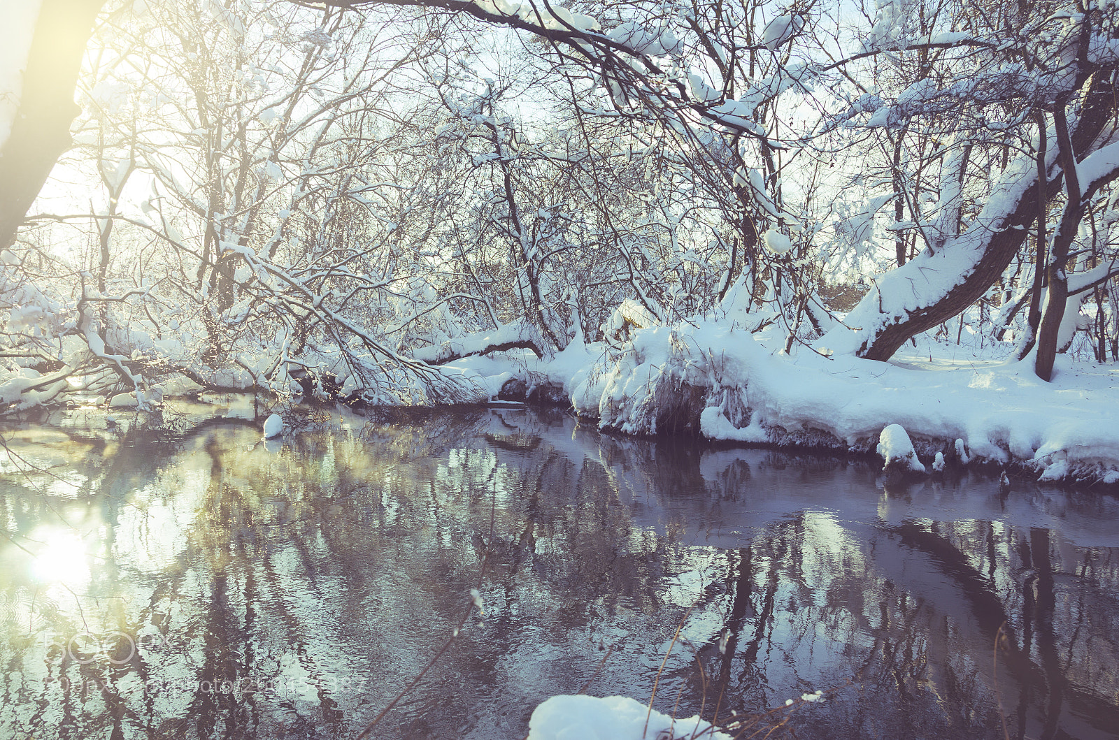 Nikon D5100 sample photo. Winter scenery photography