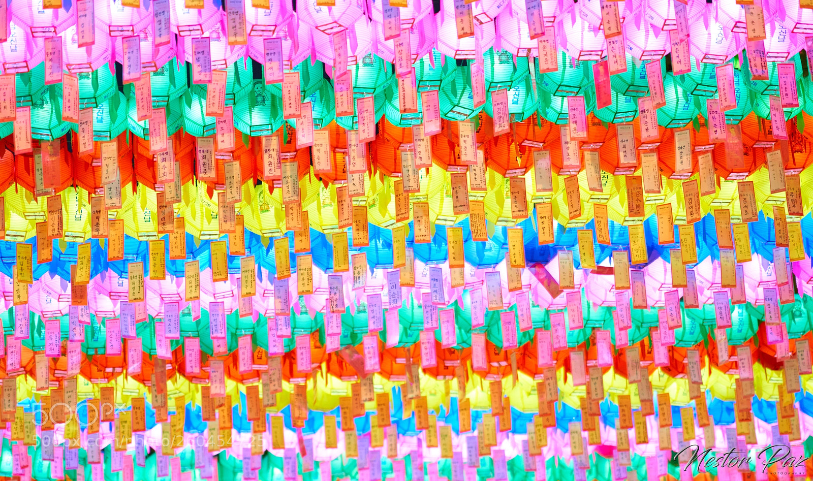 Sony a7R III sample photo. Colorful lanterns photography