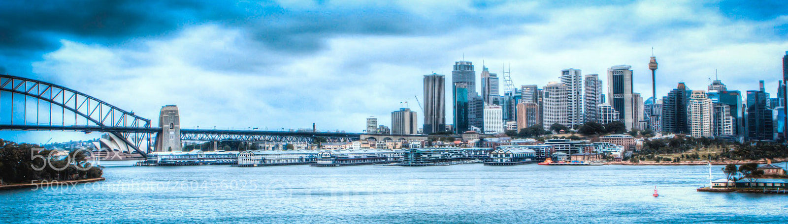 Canon EOS 60D sample photo. Sydney city skyline hdr photography