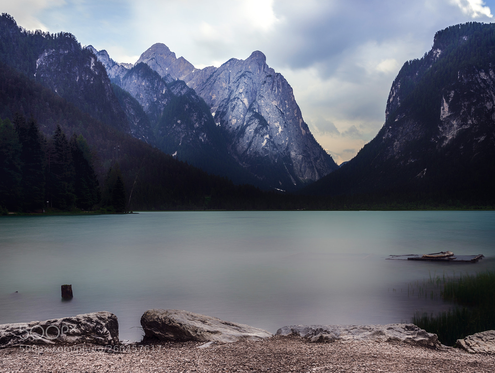 Sony a7 II sample photo. Lago dobbiaco i italy photography