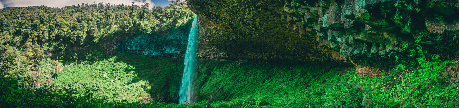 Nikon D3400 sample photo. Waterfall "santa ana" panoramic photography
